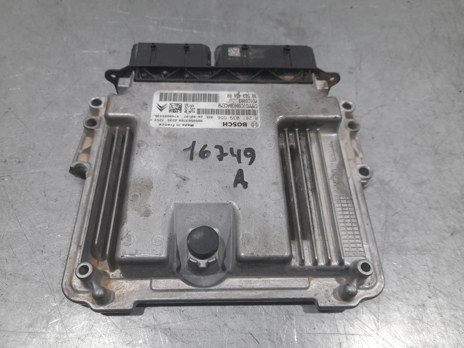 Centralita Motor Uce para Fiat Scudo Furgoneta