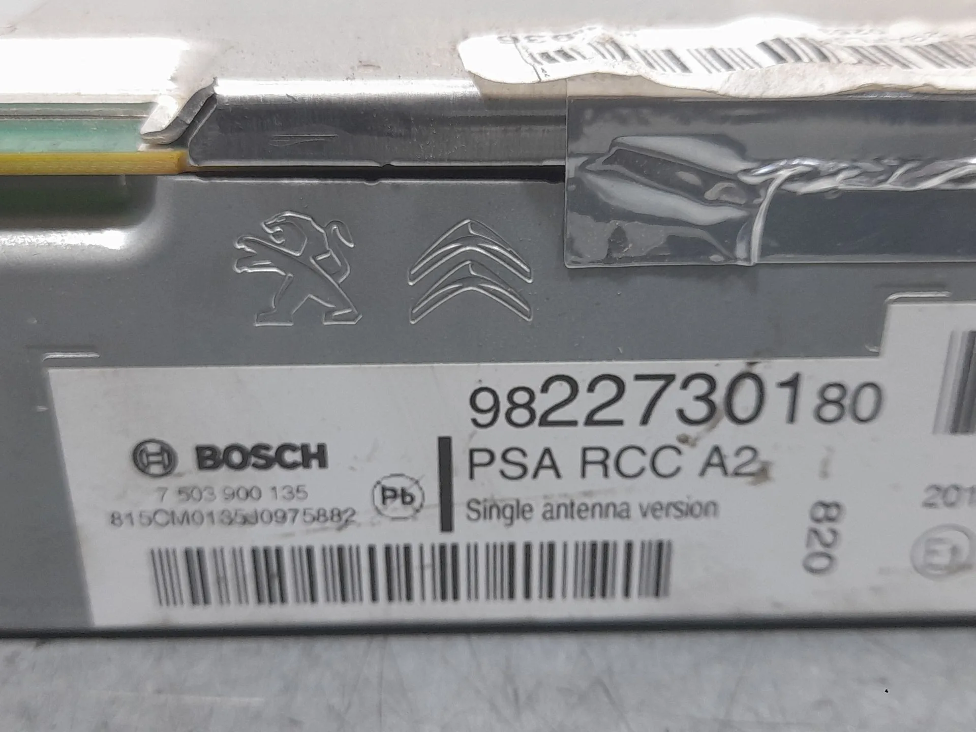 Sistema Audio / Radio para Peugeot 2008 (--.2013->)