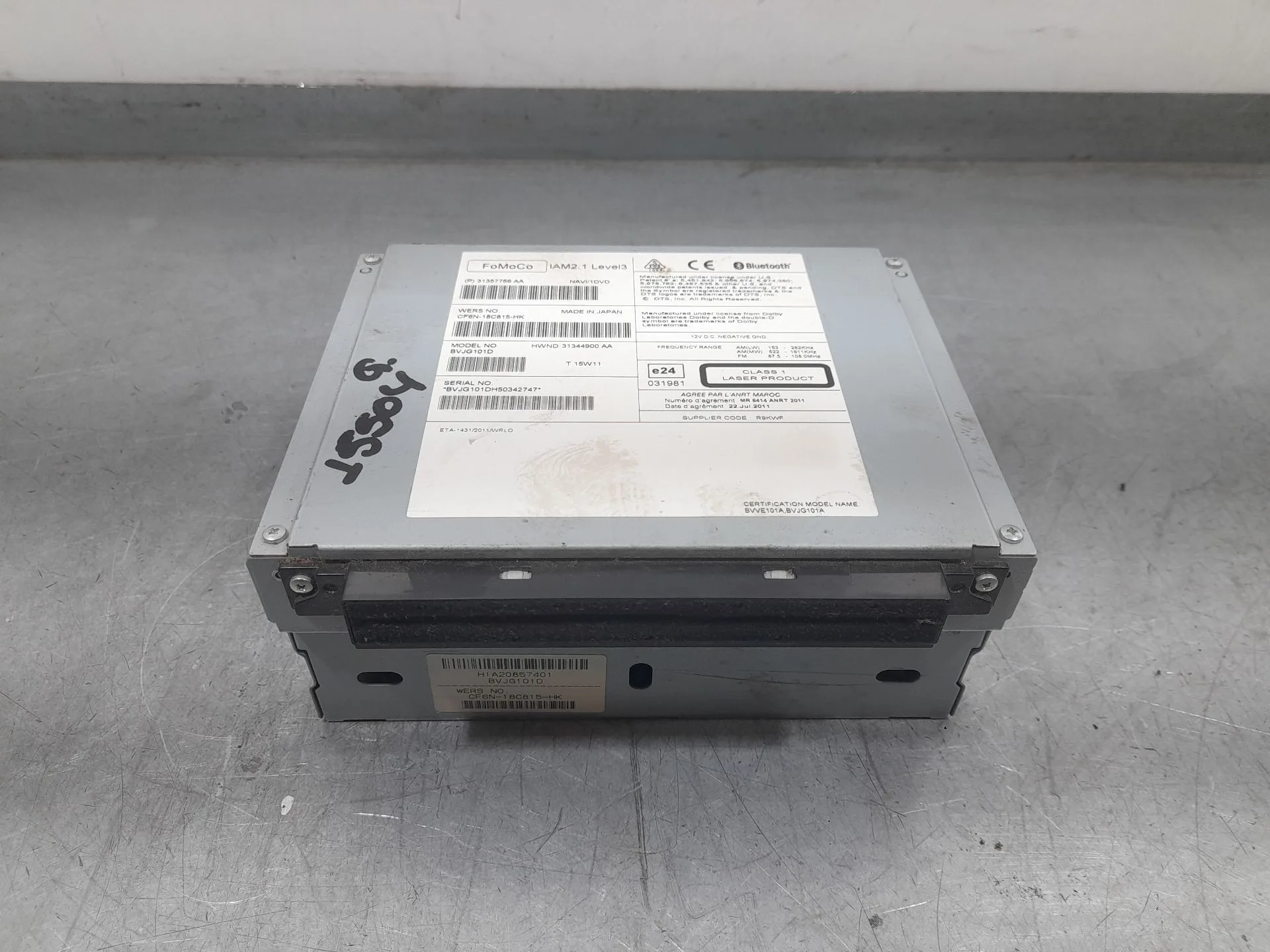 Sistema Audio / Radio Cd para Jaguar Xf