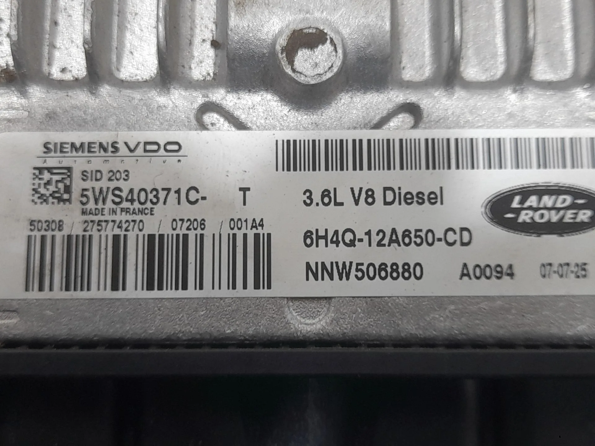 Centralita Motor Uce para Land Rover Range Rover (Lm)