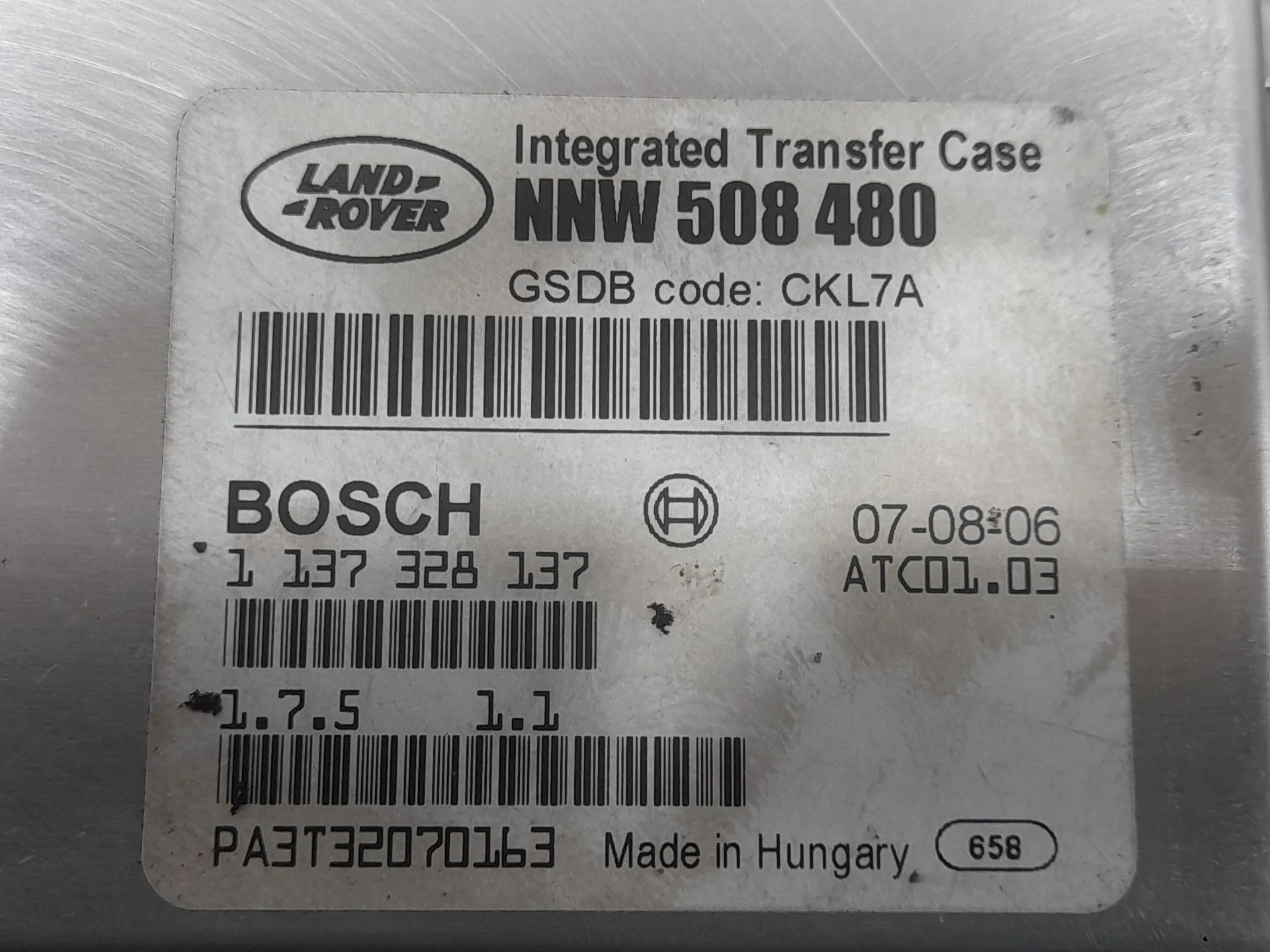 Modulo Electronico para Land Rover Range Rover (Lm)