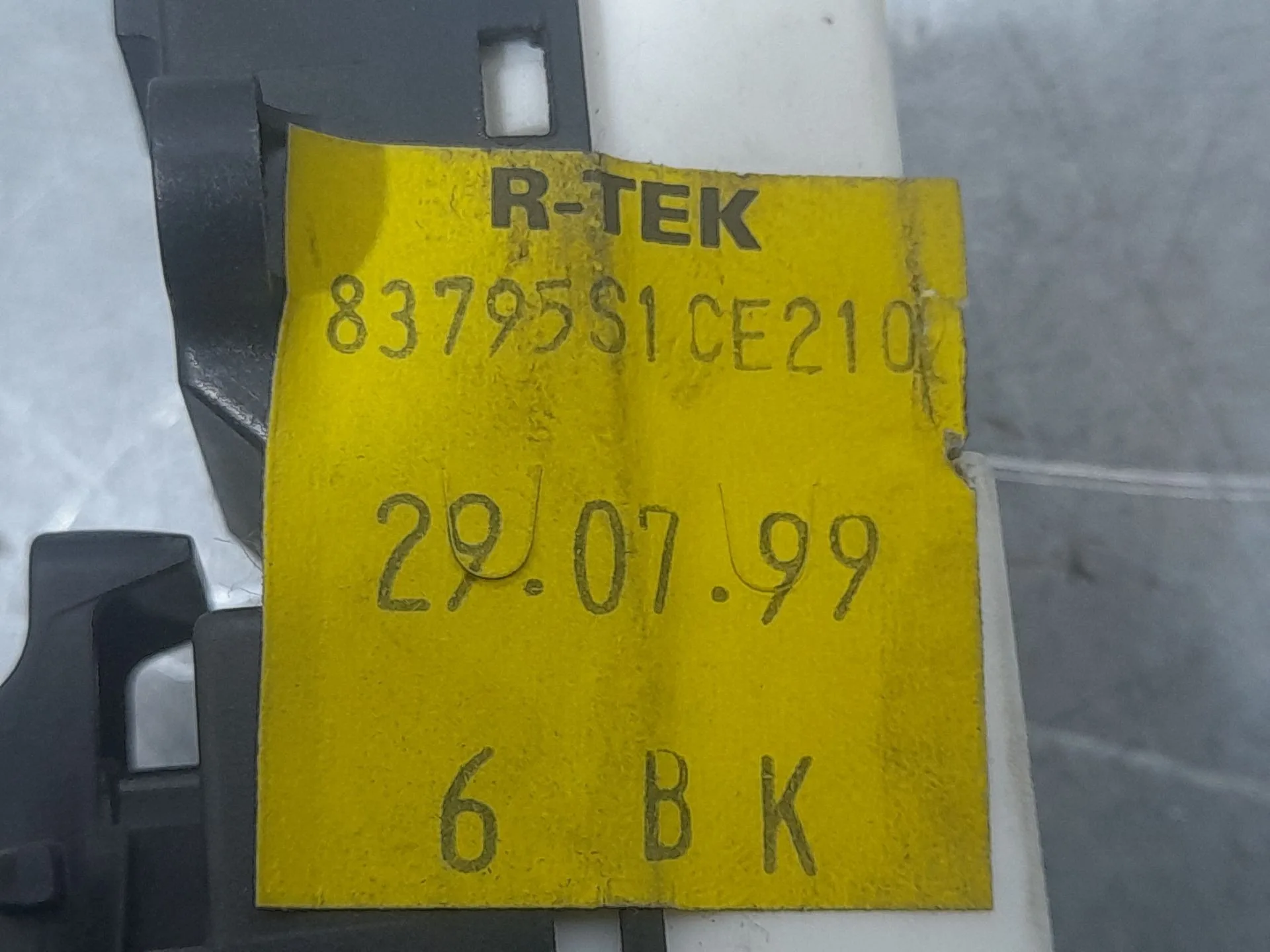 Mando Elevalunas Trasero Derecho para Honda Accord Vi (Ck, Cg, Ch, Cf, Cl)