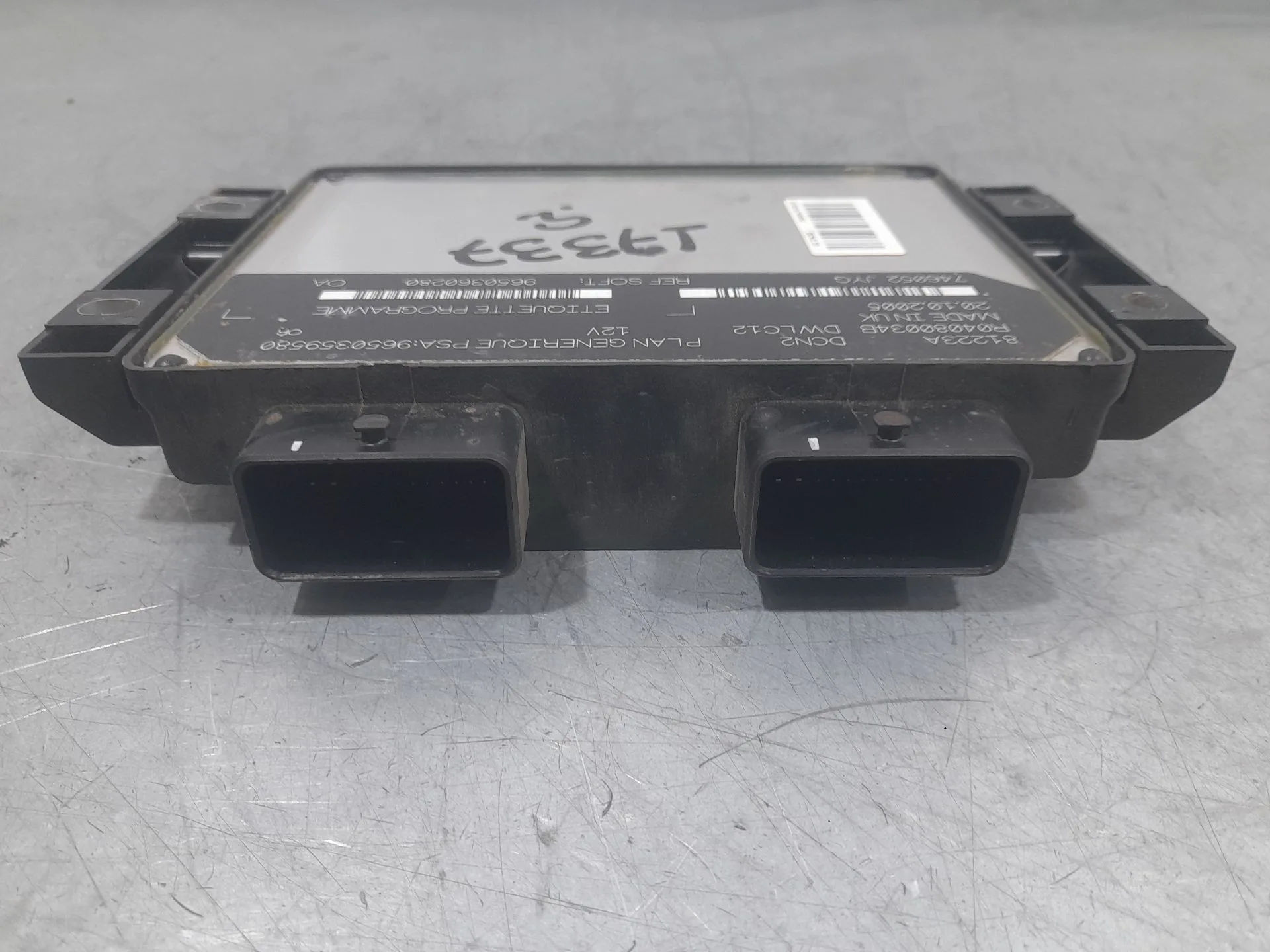 Centralita Motor Uce para Citroën Berlingo / Berlingo First Monospace (Mf_, Gjk_, Gfk_)