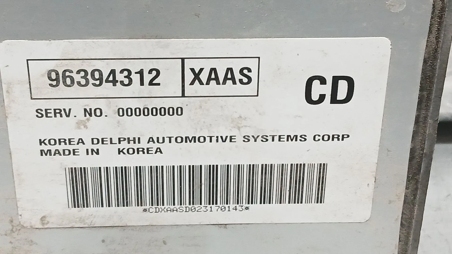 Centralita Motor Uce para Daewoo Kalos (Klas)