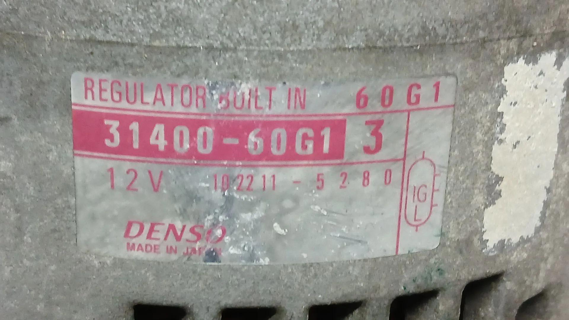 Alternador para Suzuki Baleno Hatchback (Eg)