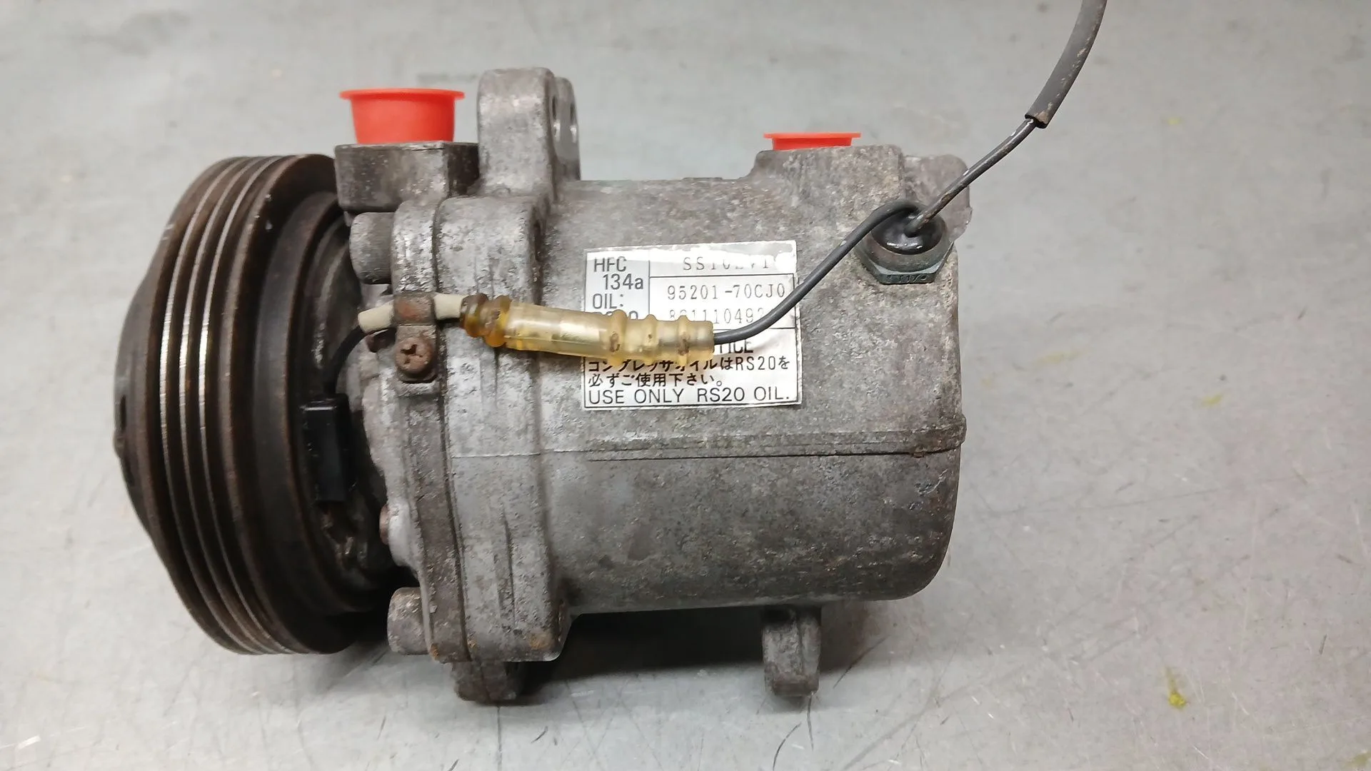 Compresor Aire Acondicionado para Suzuki Baleno Hatchback (Eg)