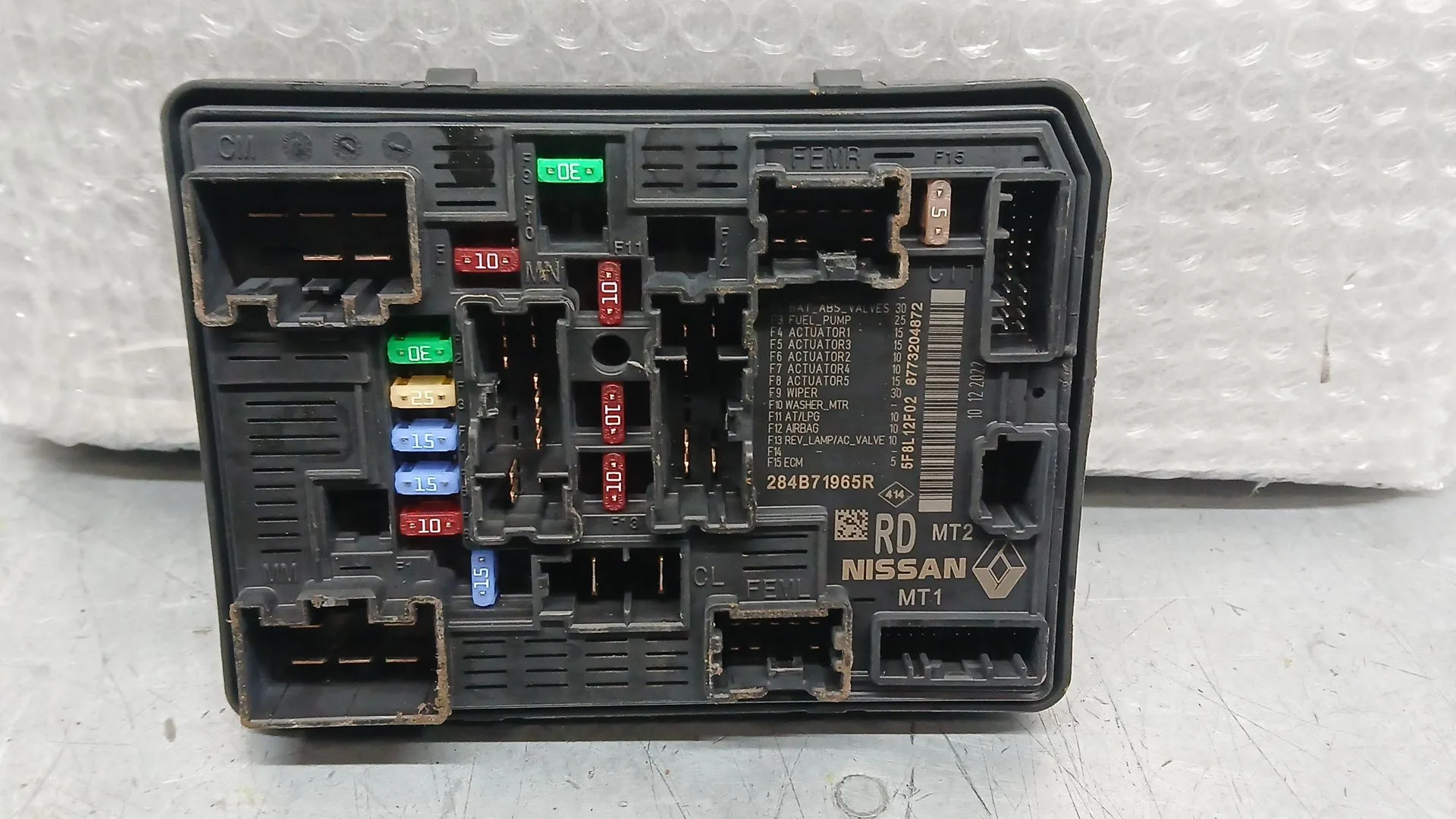 Caja Reles / Fusibles para Dacia Sandero
