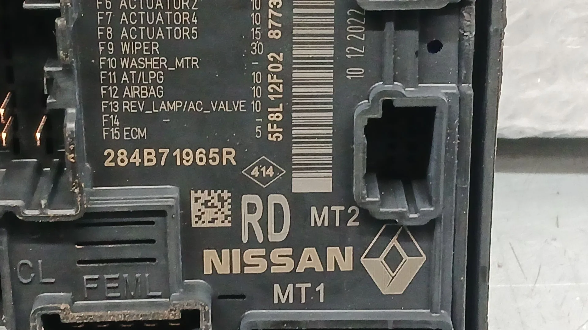 Caja Reles / Fusibles para Dacia Sandero