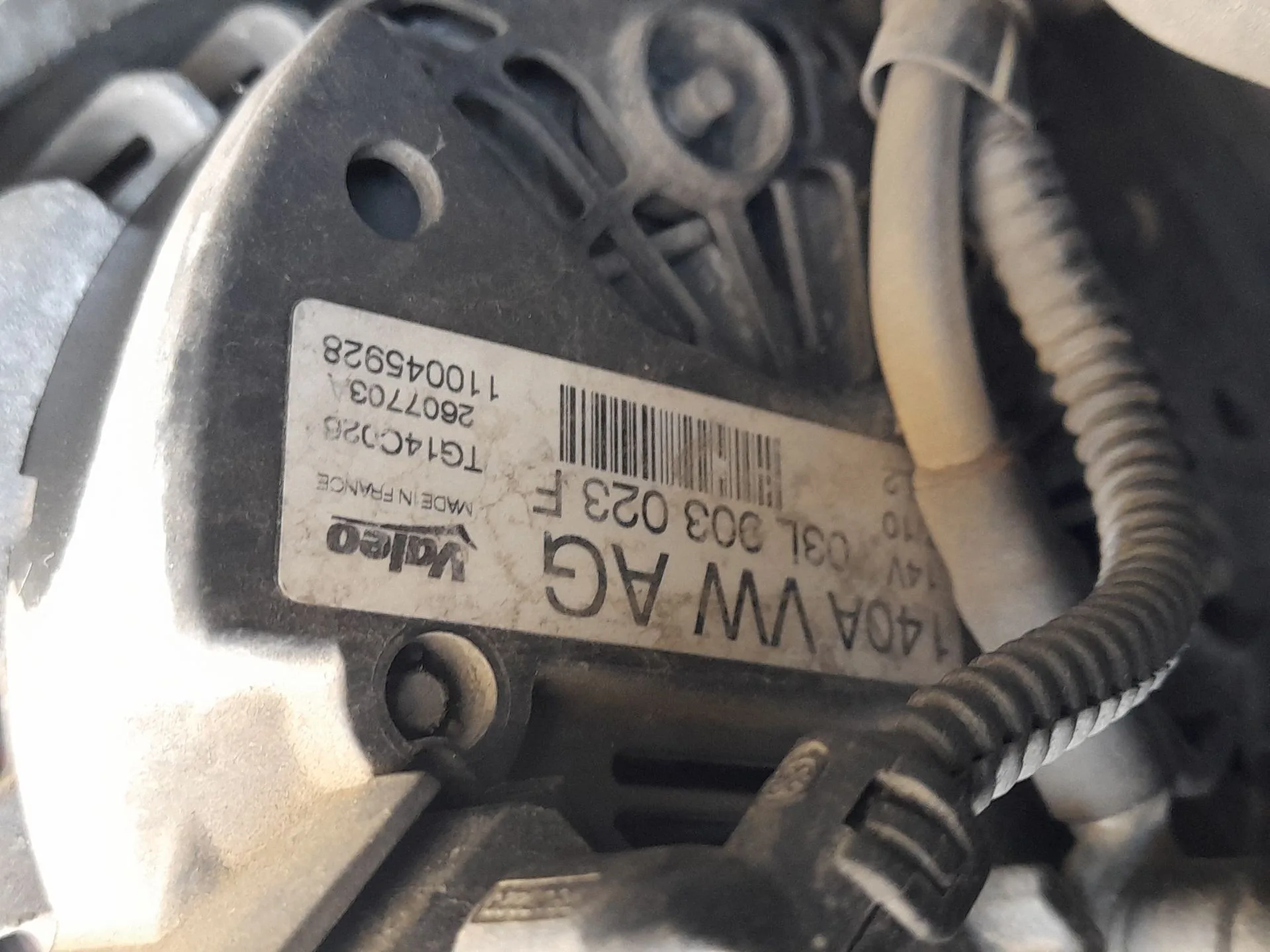 Alternador para Seat Leon (1P1)