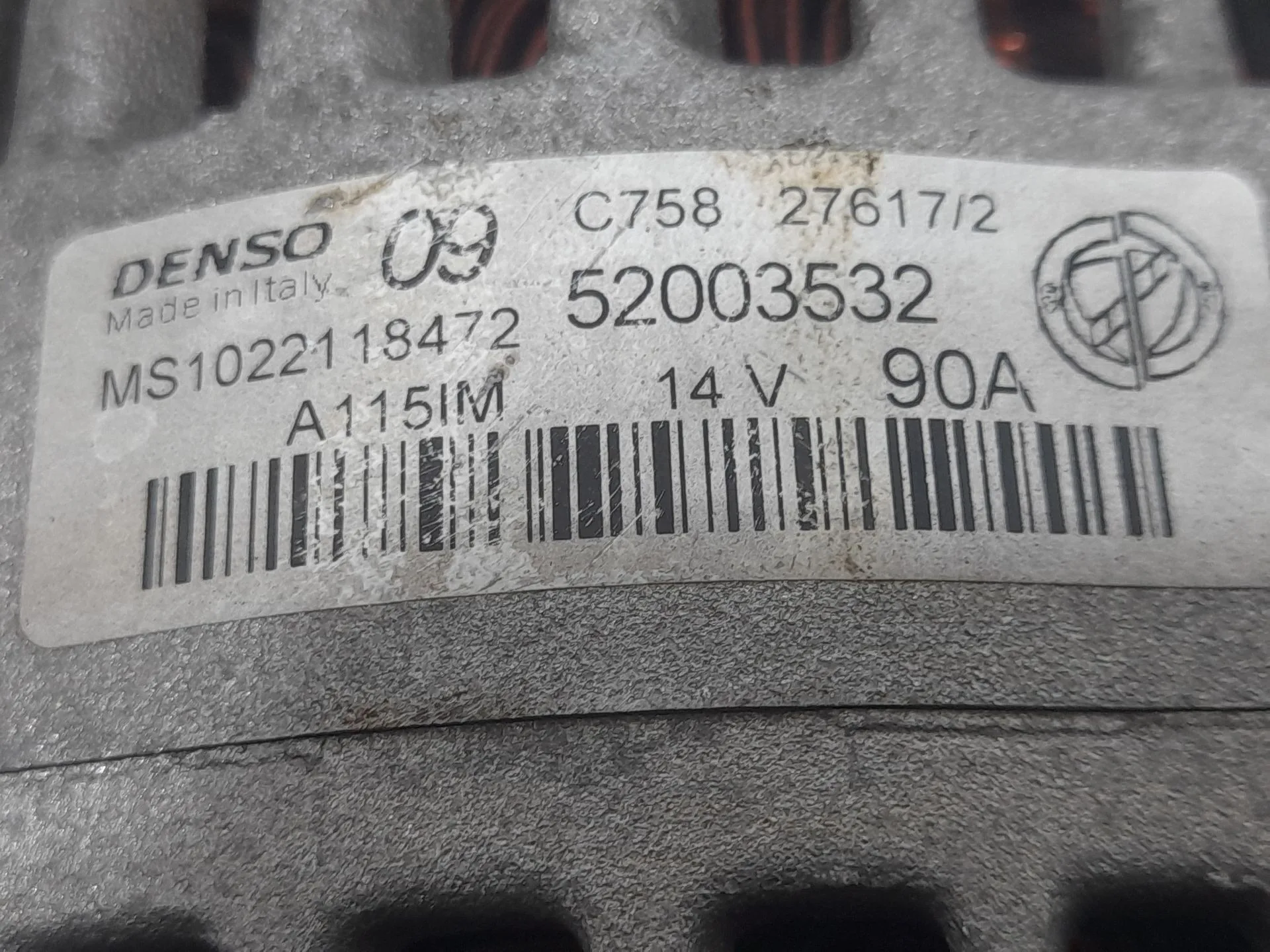 Alternador para Fiat Tipo Station Wagon (356_, 357_)