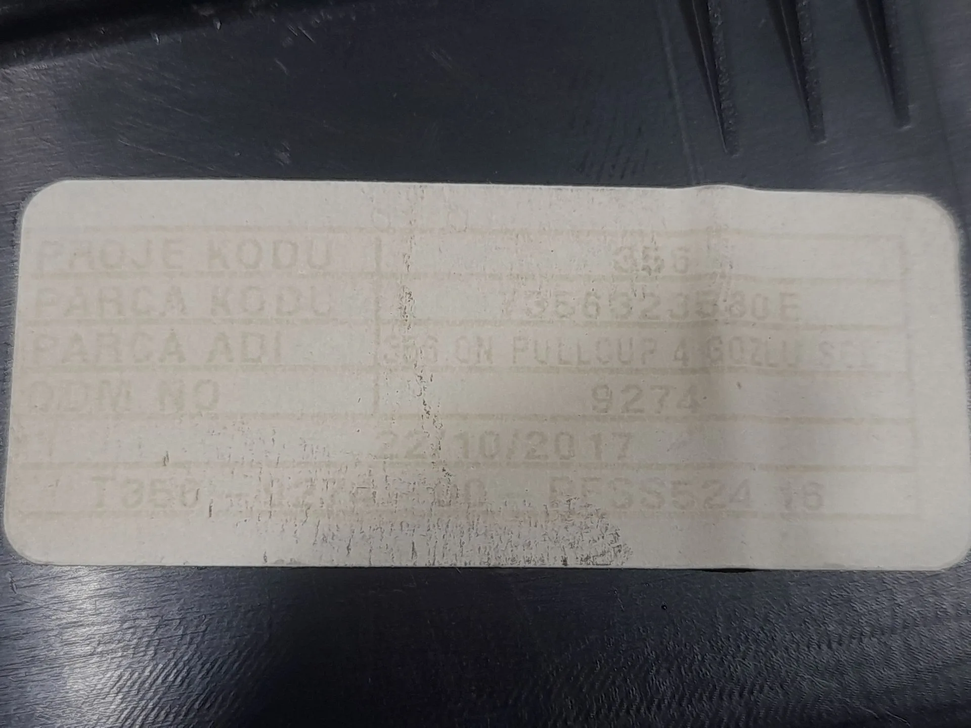 Mando Elevalunas Delantero Izquierdo para Fiat Tipo Station Wagon (356_, 357_)