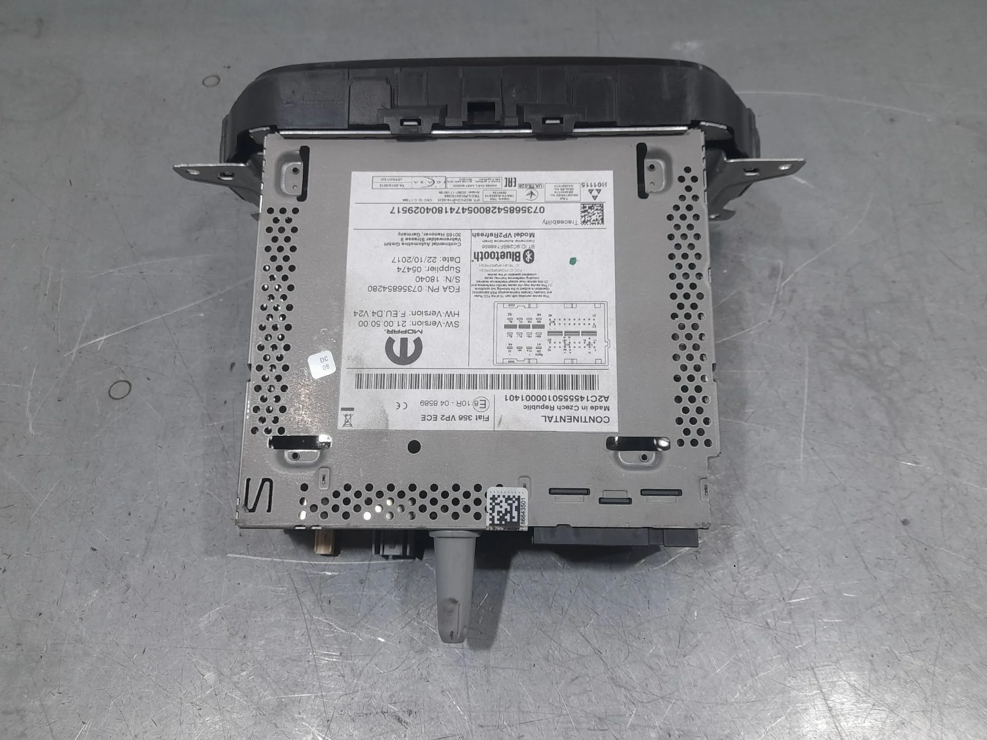 Sistema Audio / Radio para Fiat Tipo Station Wagon (356_, 357_)