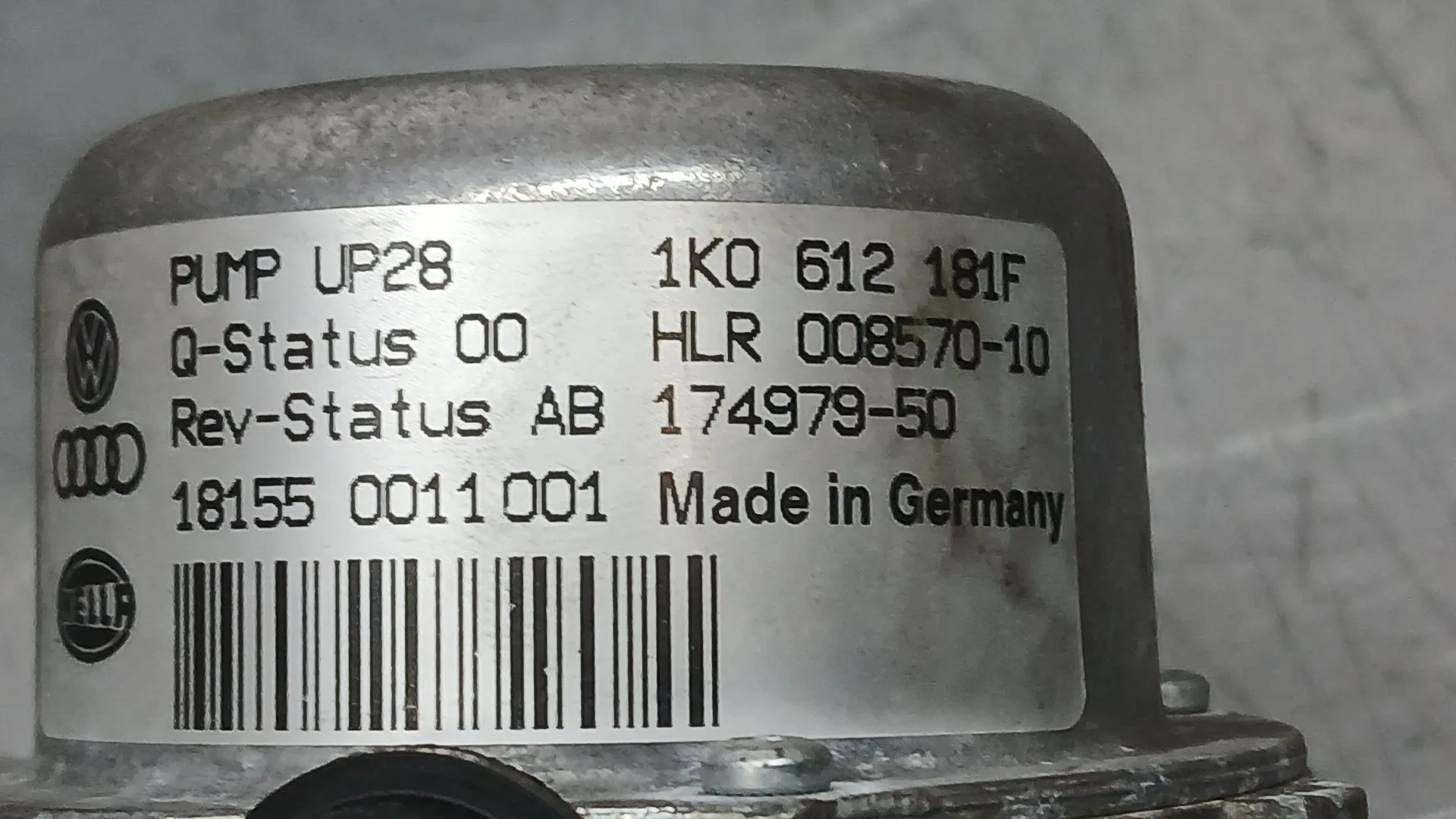 Depresor Freno / Bomba Vacio para Skoda Fabia