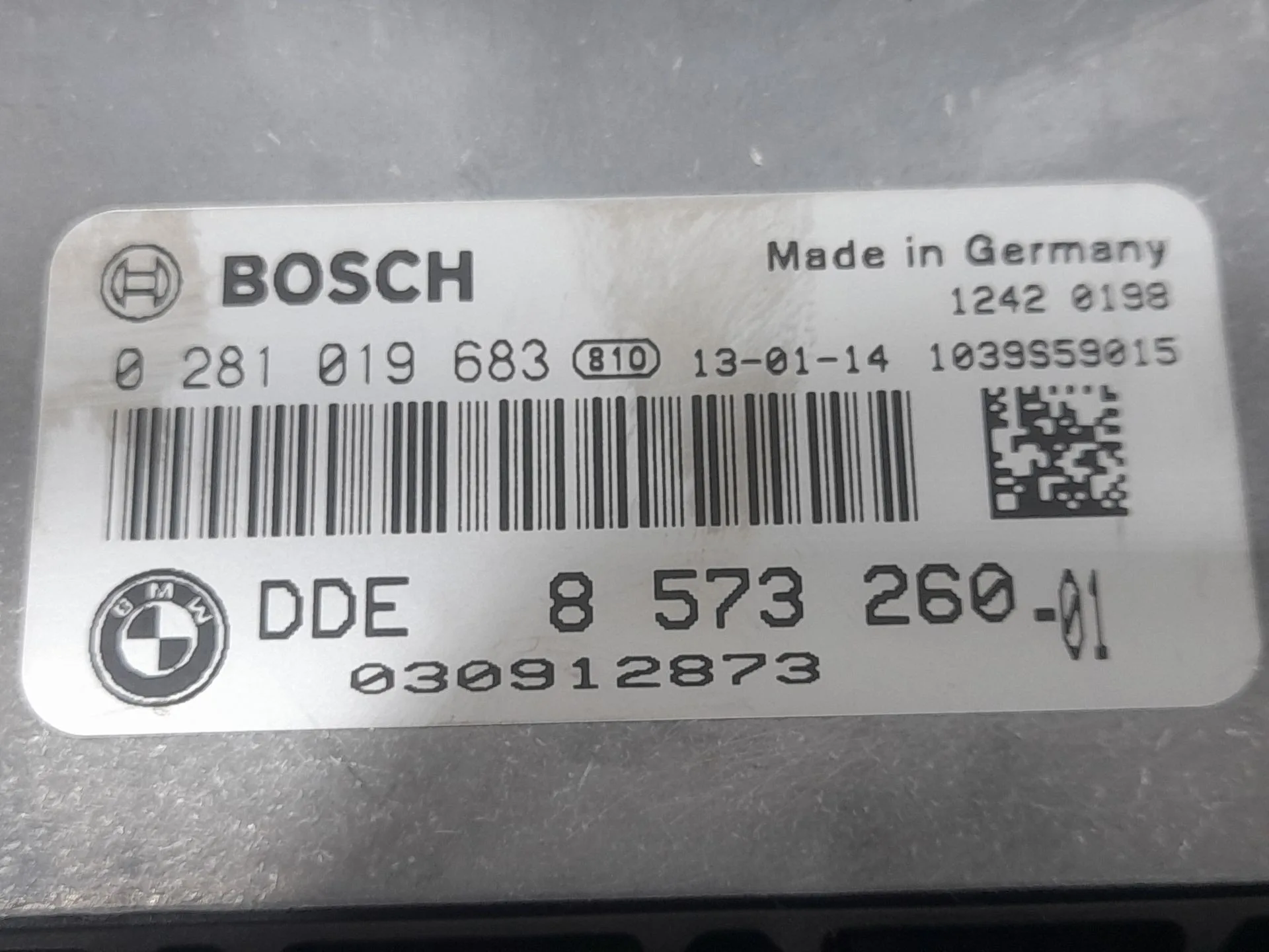 Centralita Motor Uce para Bmw Serie 1 Lim. (F20)