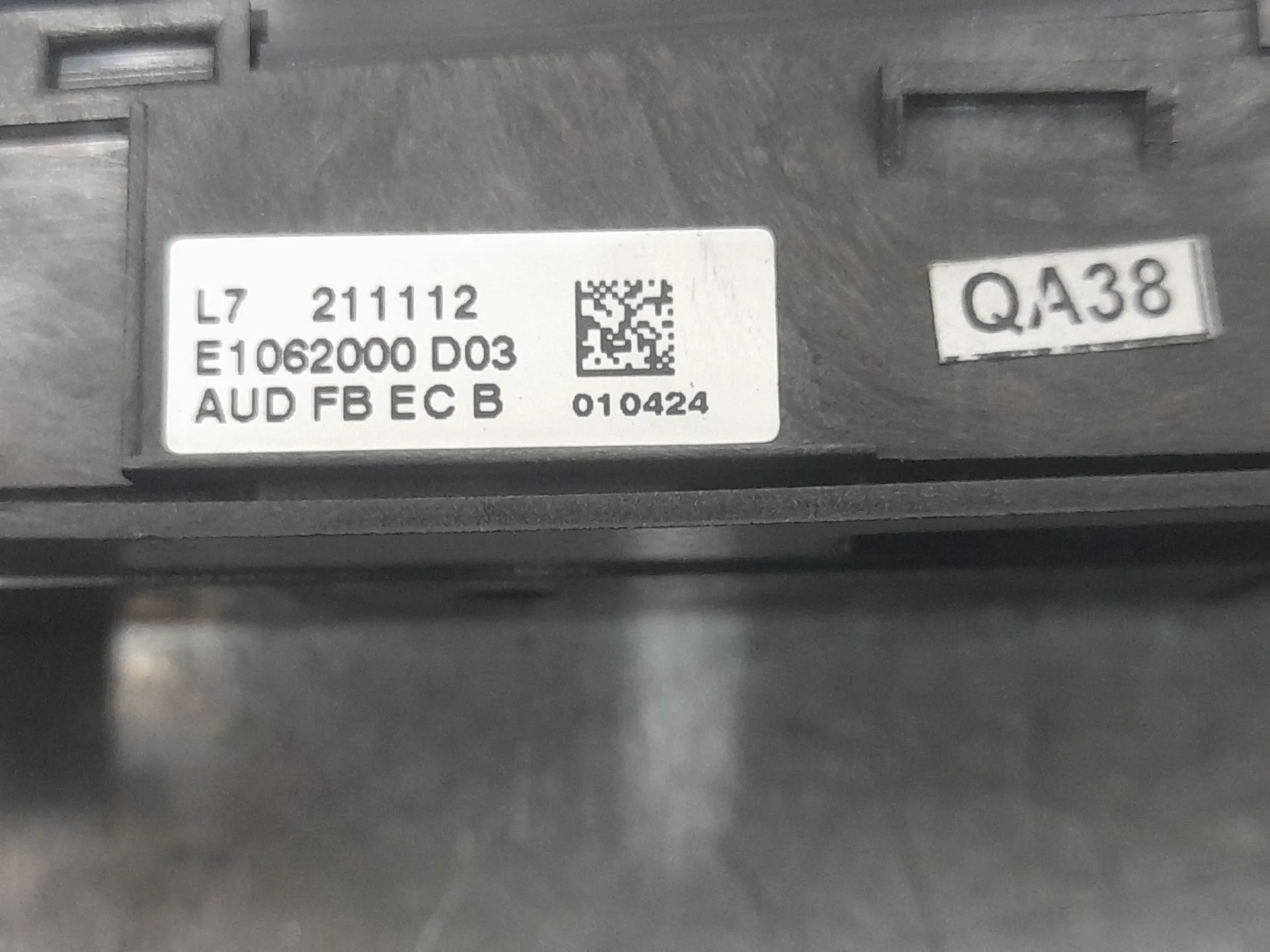 Mando Radio para Bmw Serie 1 Lim. (F20)