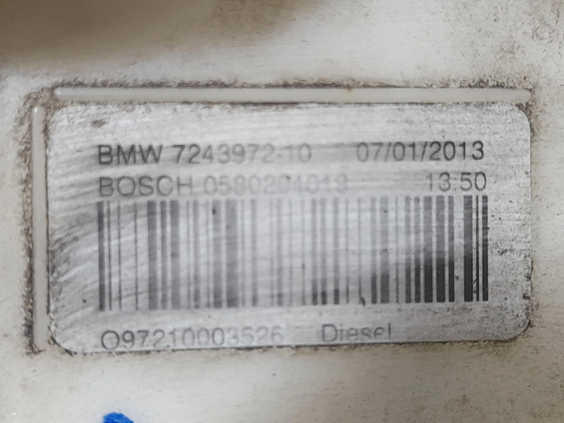 Aforador para Bmw Serie 1 Lim. (F20)