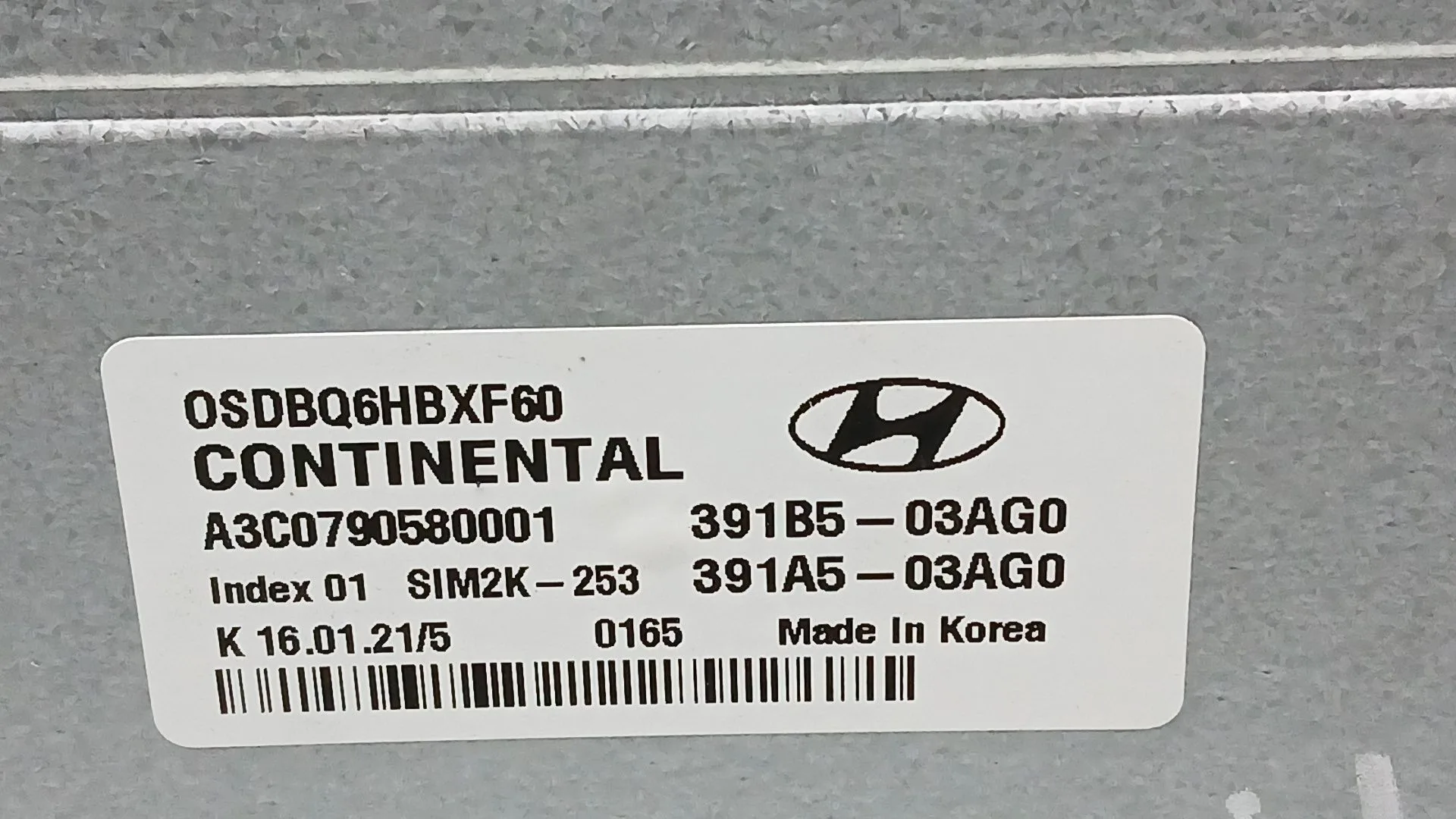 Centralita Motor Uce para Hyundai Kona