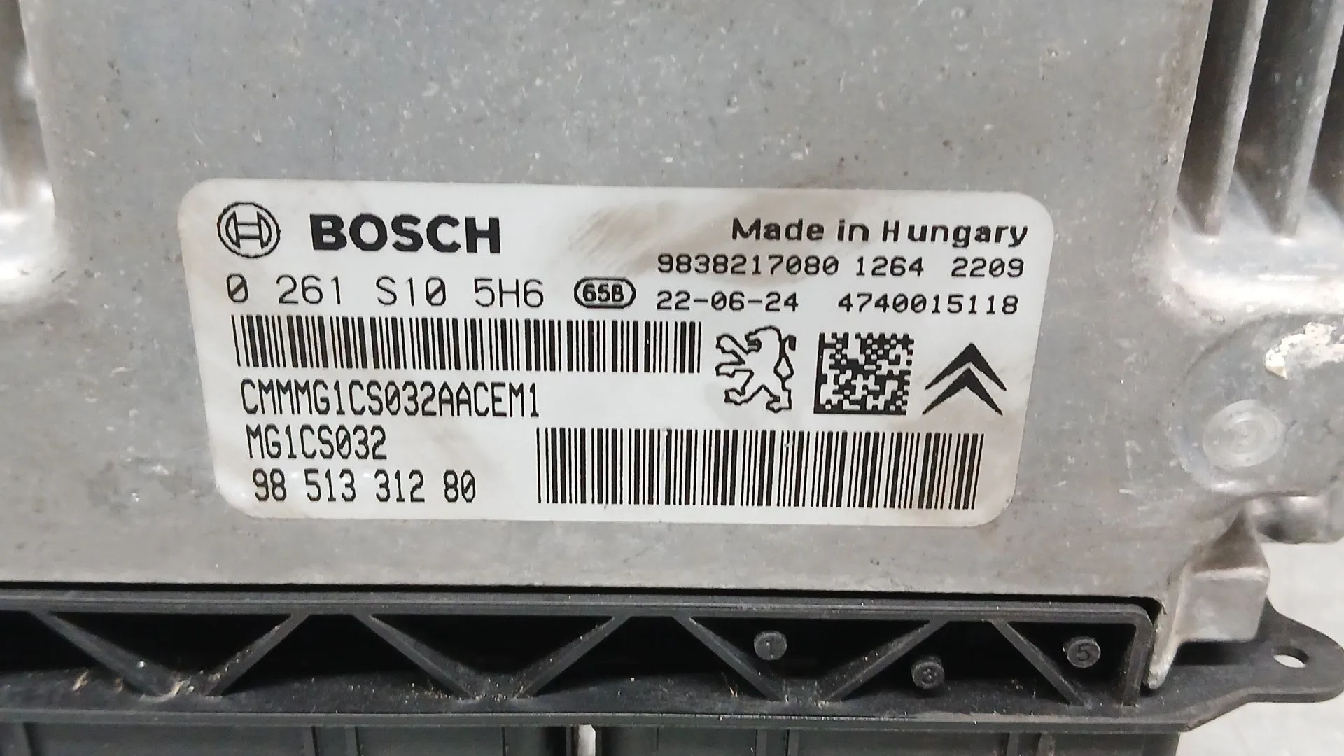 Centralita Motor Uce para Peugeot 208 (P2)