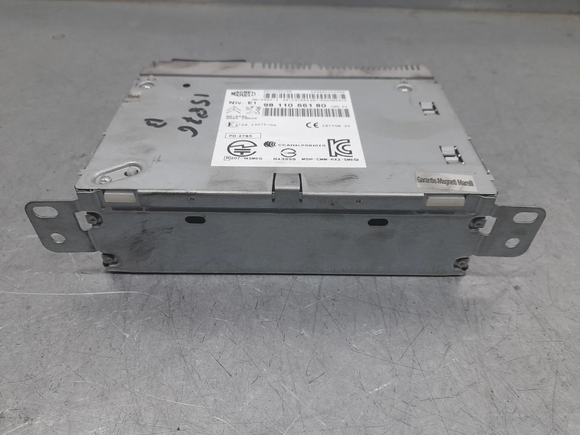 Sistema Audio / Radio para Peugeot 2008 (--.2013->)