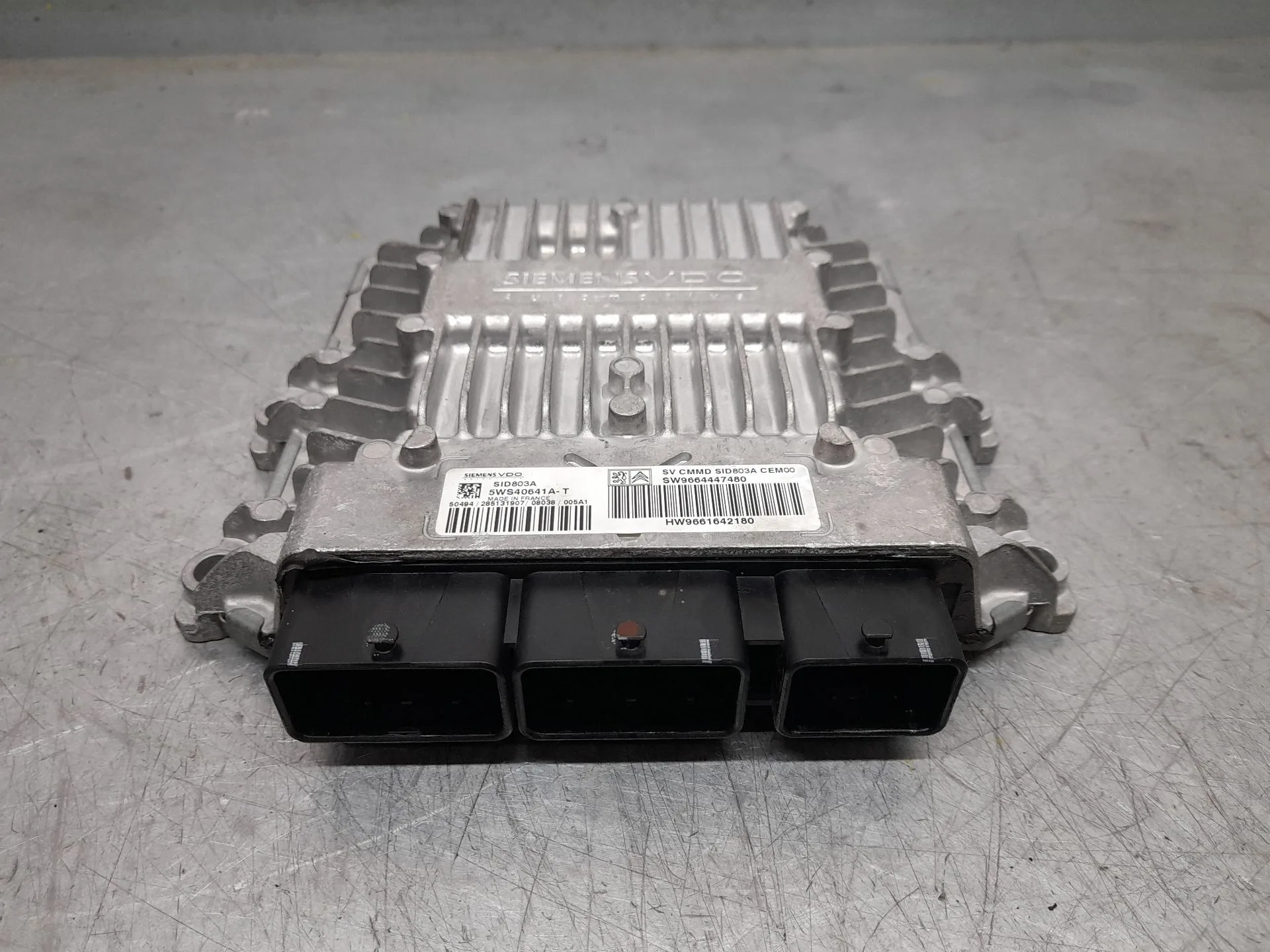 Centralita Motor Uce para Peugeot 407 (6D_)