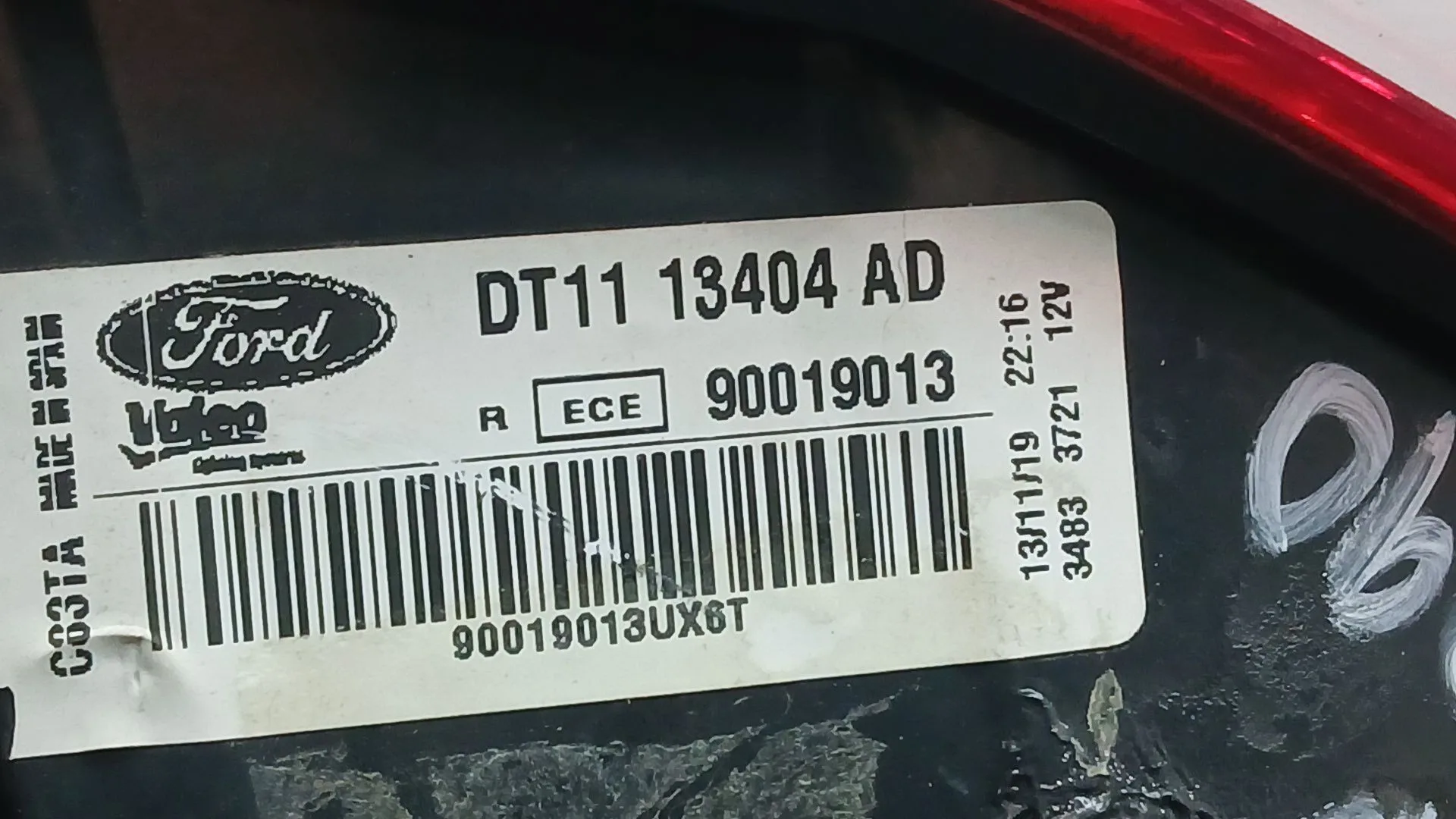 Piloto Trasero Derecho para Ford Tourneo Connect / Grand Tourneo Connect V408 Monospace