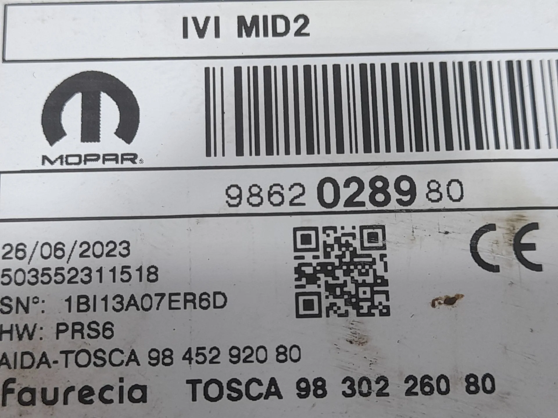Sistema Audio / Radio para Peugeot 2008 (P1)