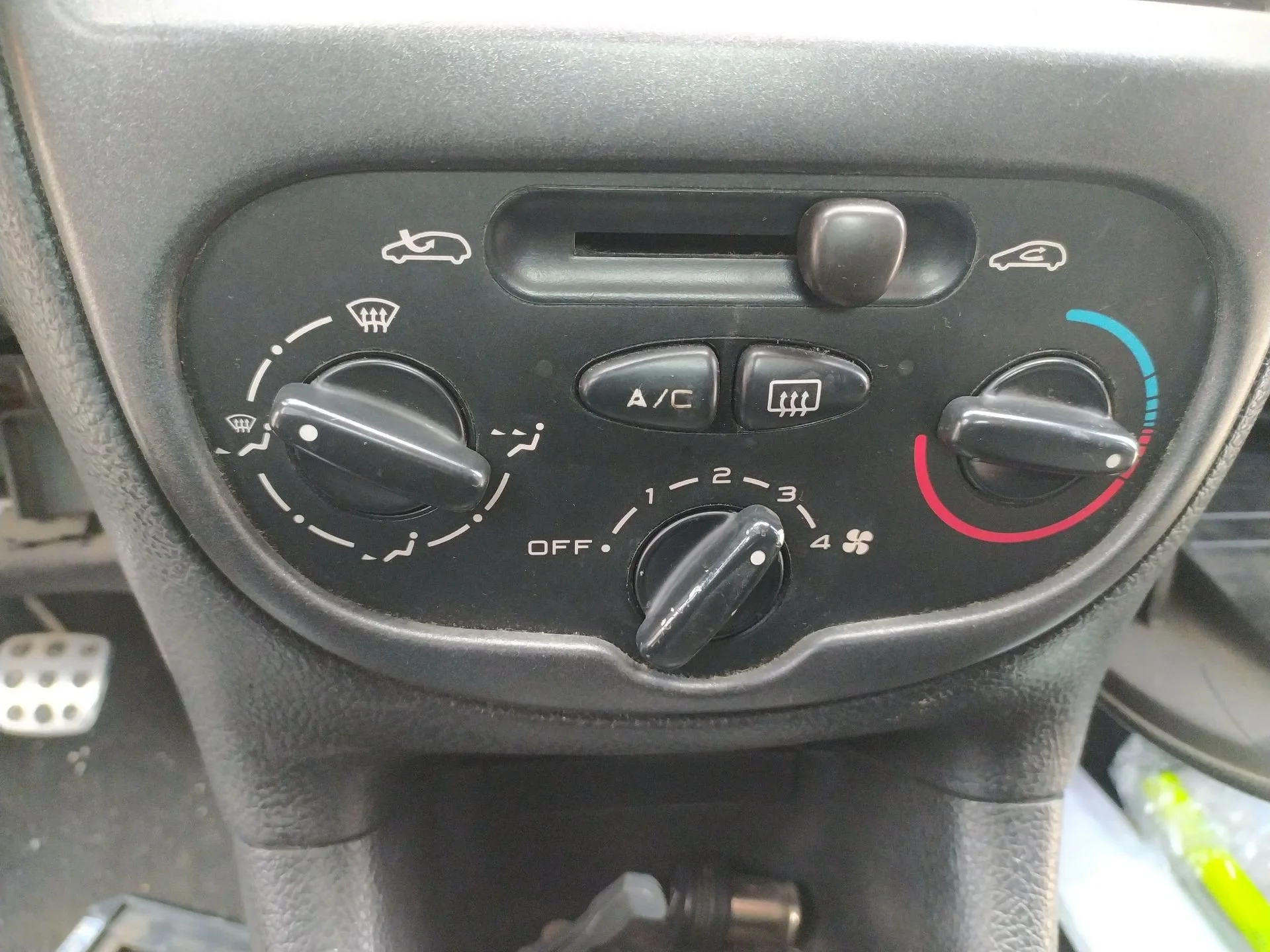 Mando Calefaccion / Aire Acondicionado para Peugeot 206 Cc (2D)