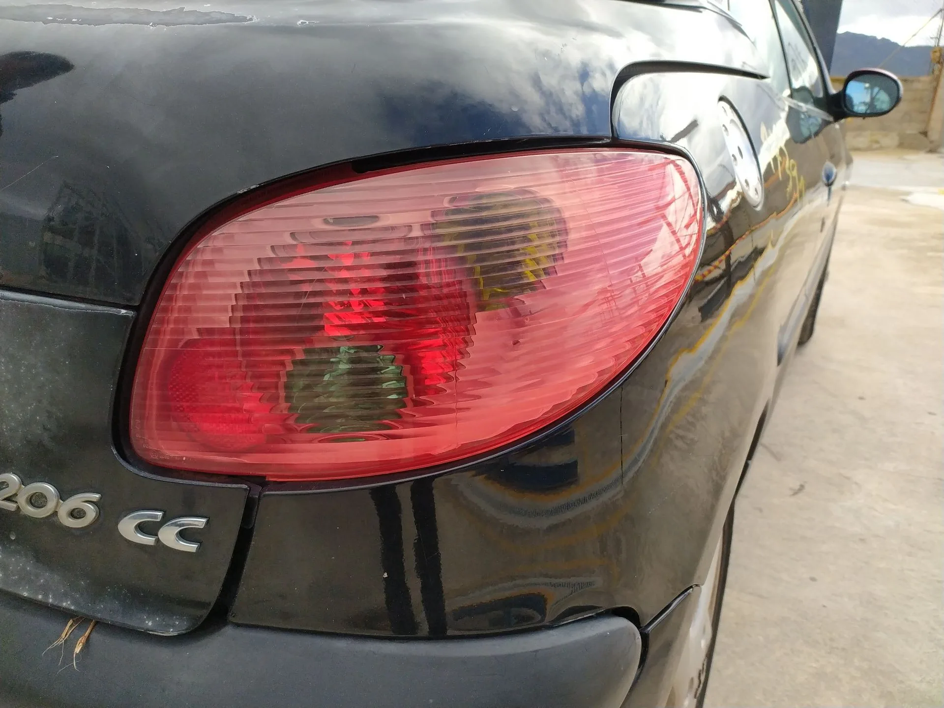 Piloto Trasero Derecho para Peugeot 206 Cc (2D)