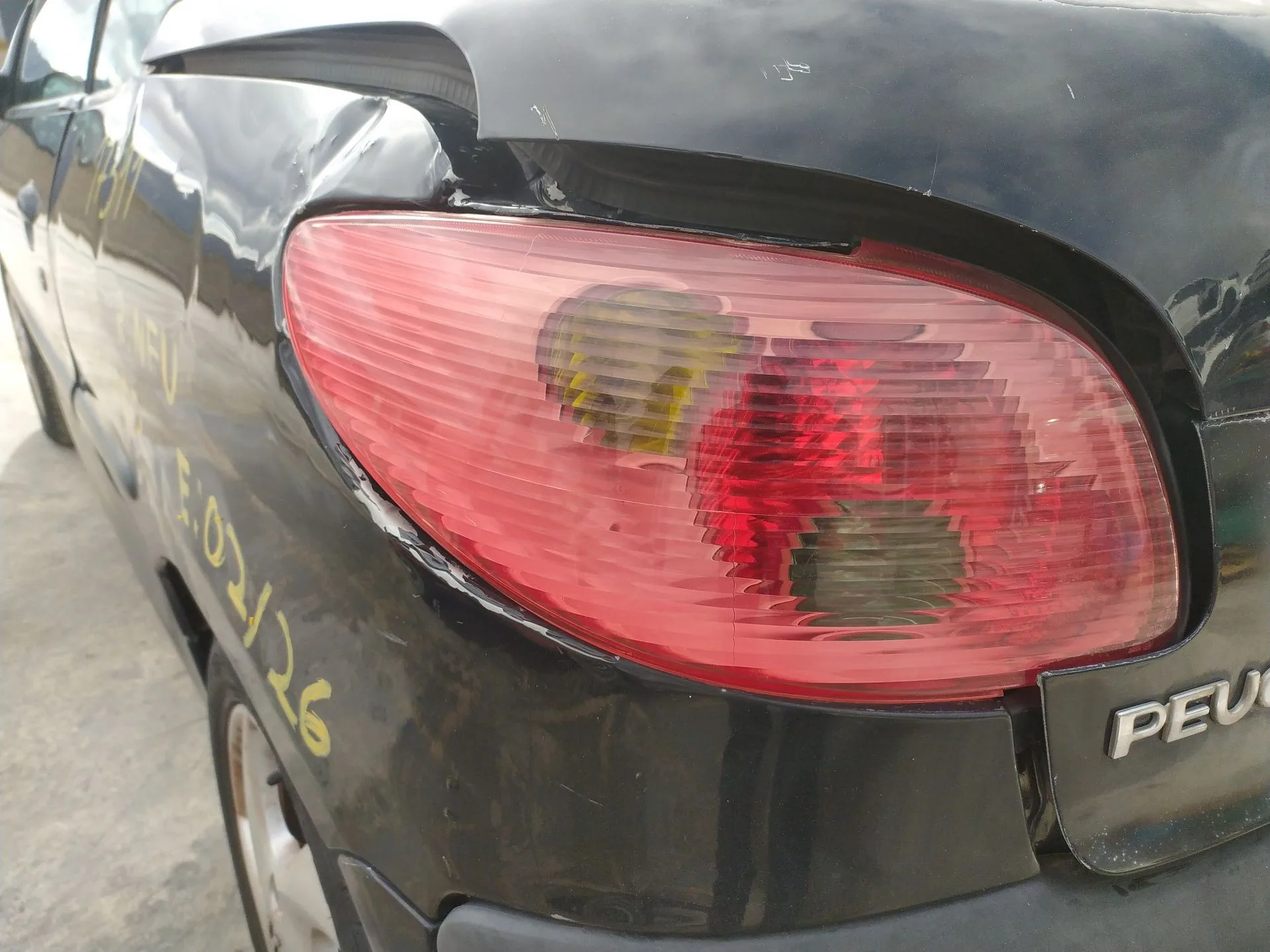 Piloto Trasero Izquierdo para Peugeot 206 Cc (2D)