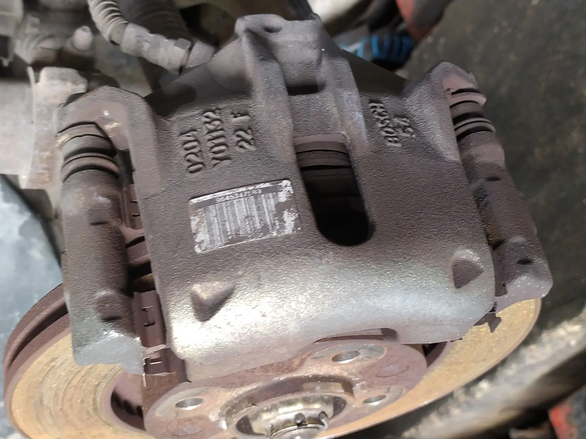 Pinza Freno Delantera Derecha para Peugeot 206 Cc (2D)