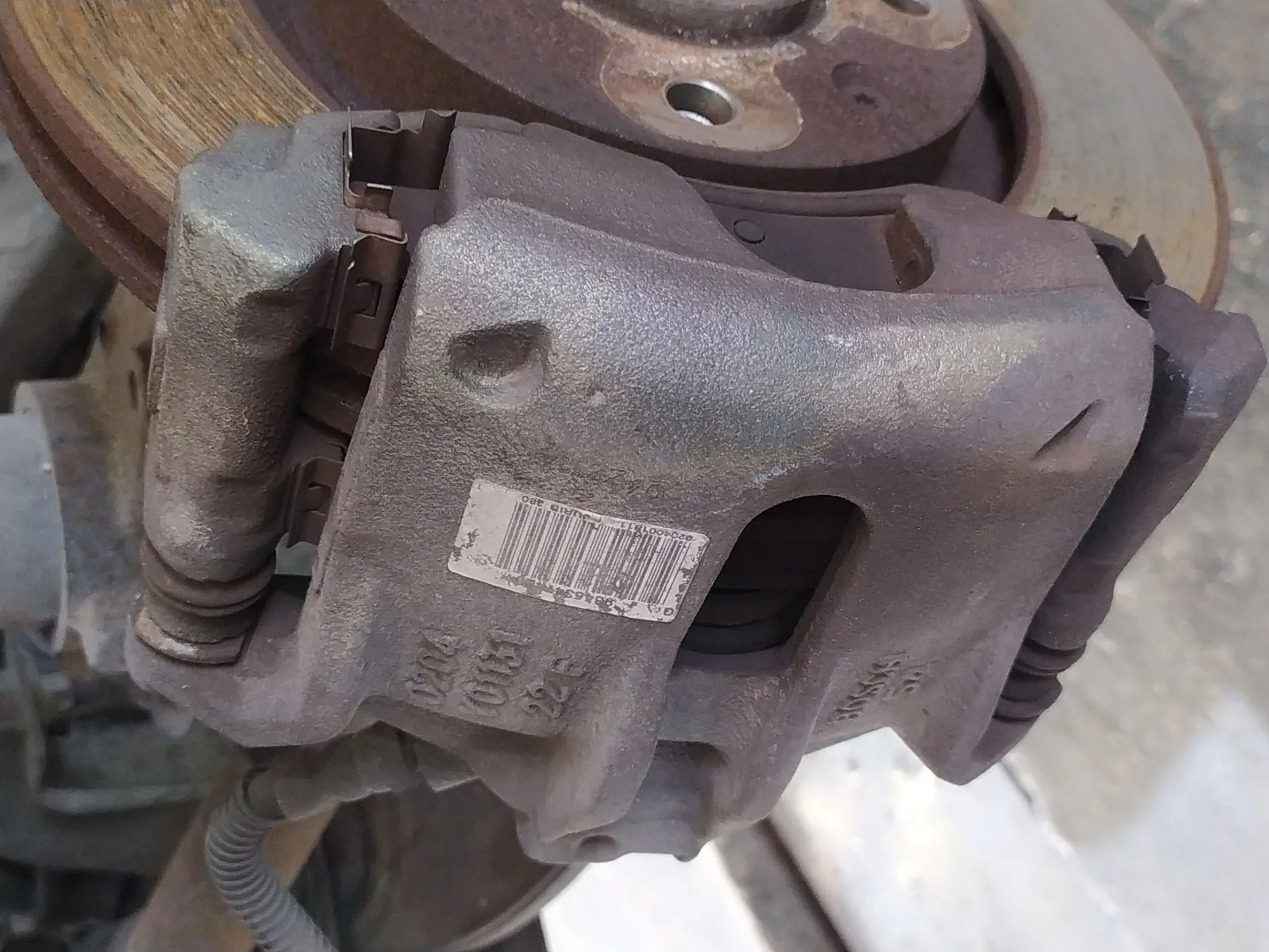 Pinza Freno Delantera Izquierda para Peugeot 206 Cc (2D)