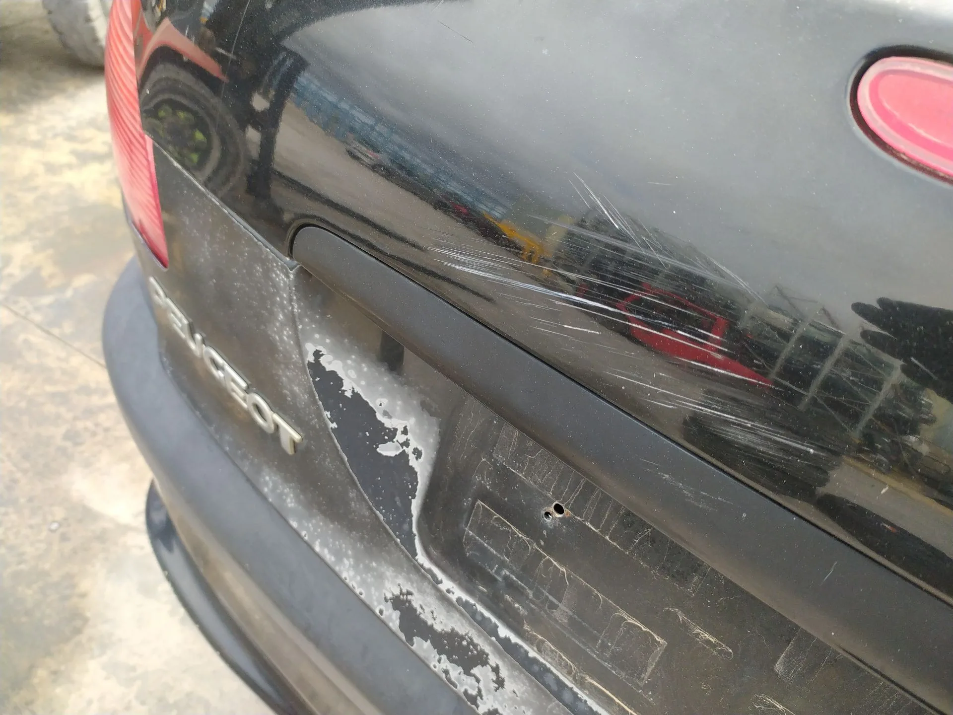 Tapa Maletero para Peugeot 206 Cc (2D)