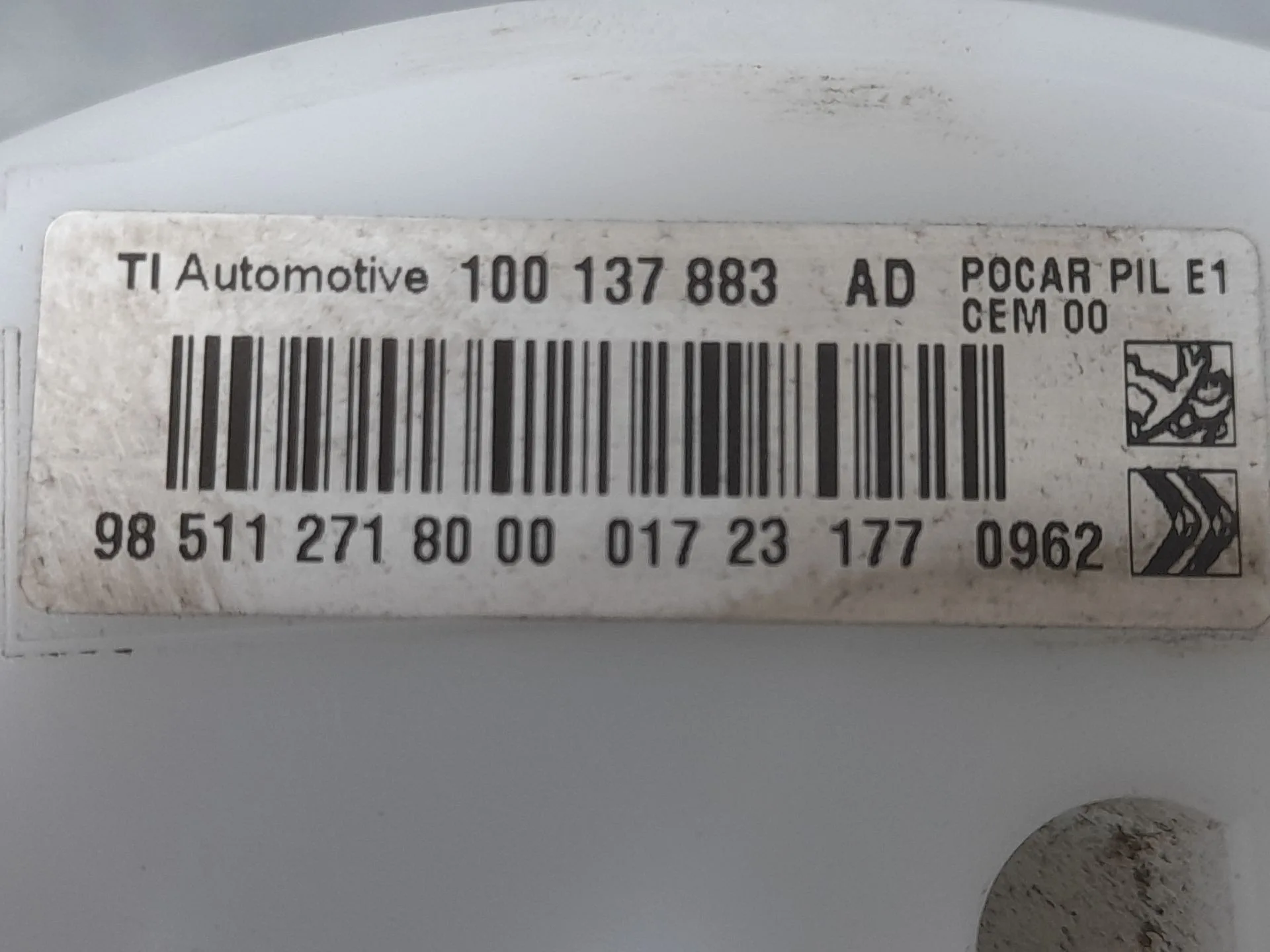 Aforador para Peugeot 2008 (P1)