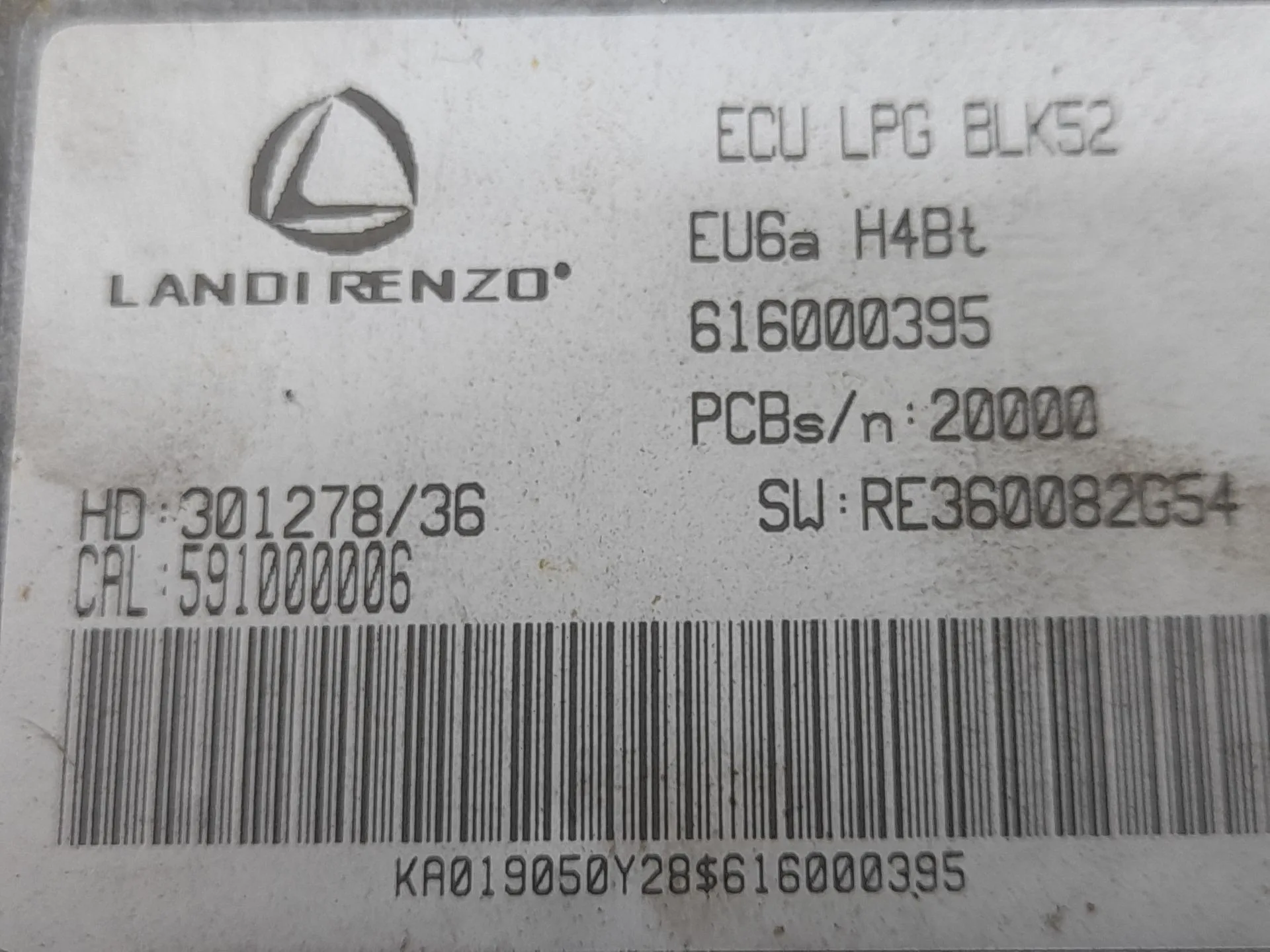 Centralita Glp para Dacia Logan Ii