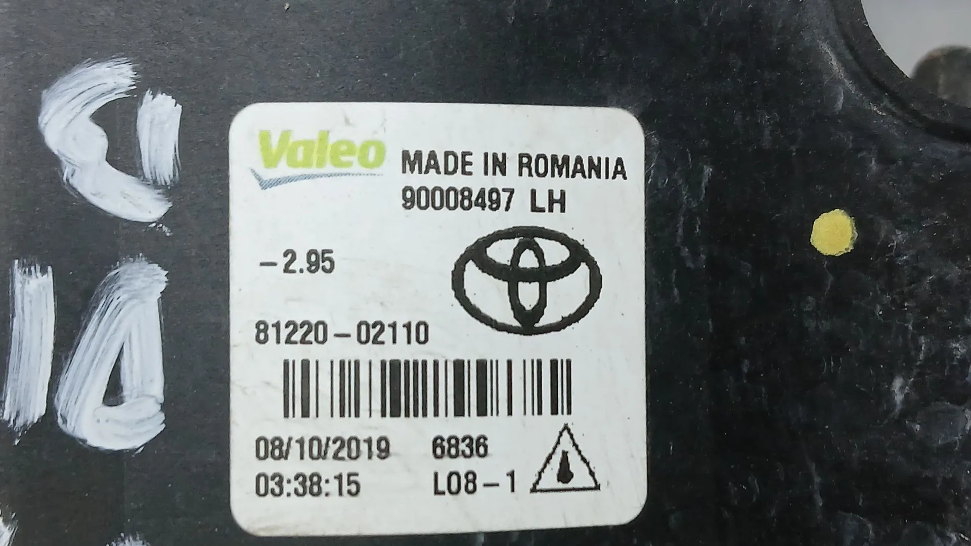 Faro Antiniebla Izquierdo para Toyota Yaris (_P13_)