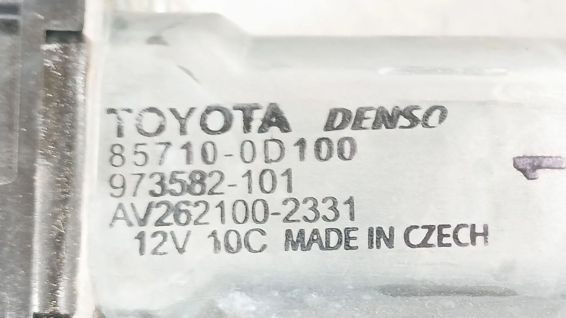 Elevalunas Trasero Izquierdo para Toyota Yaris (_P13_)