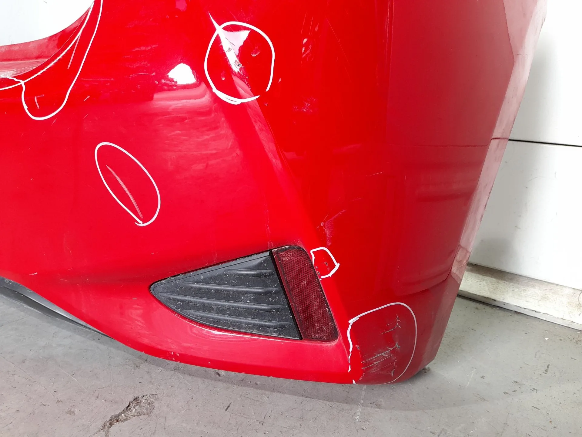 Paragolpes Trasero para Toyota Yaris (_P13_)
