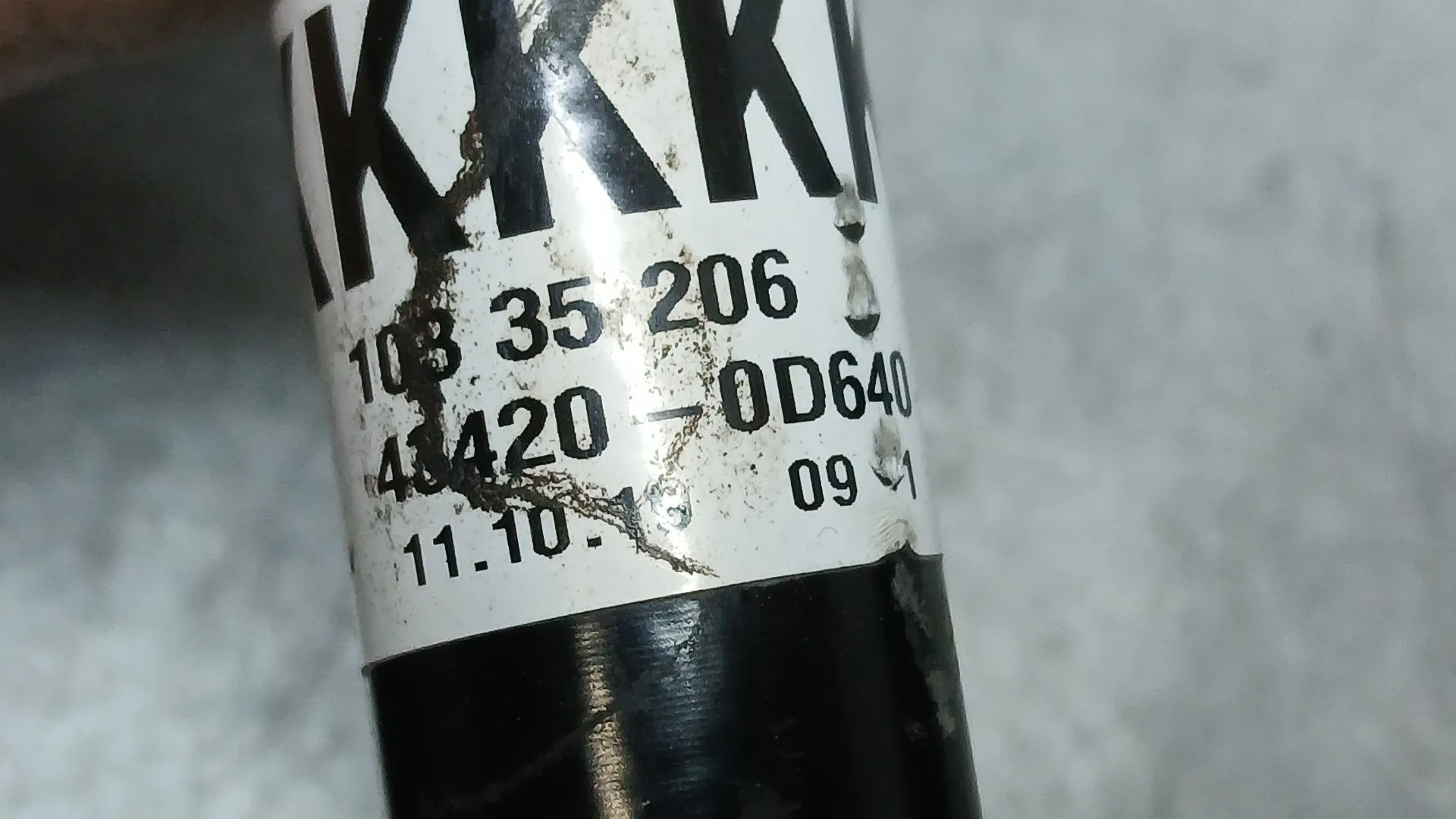 Transmision Delantera Izquierda para Toyota Yaris (_P13_)