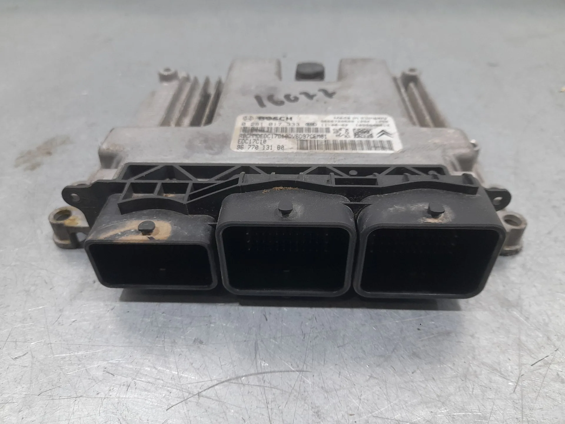 Centralita Motor Uce para Citroën C3 Picasso
