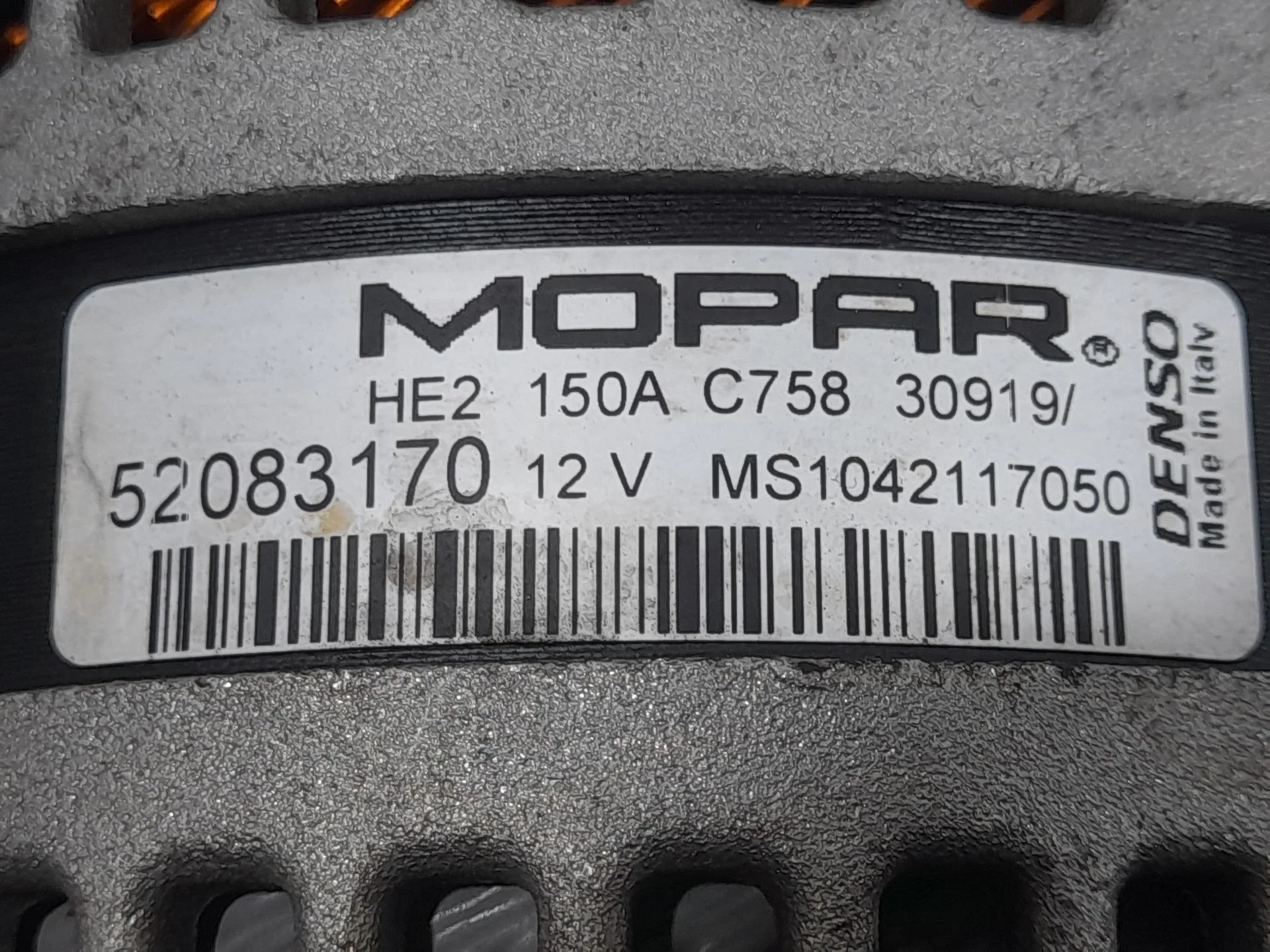 Alternador para Fiat Tipo Hatchback (356_, 357_)