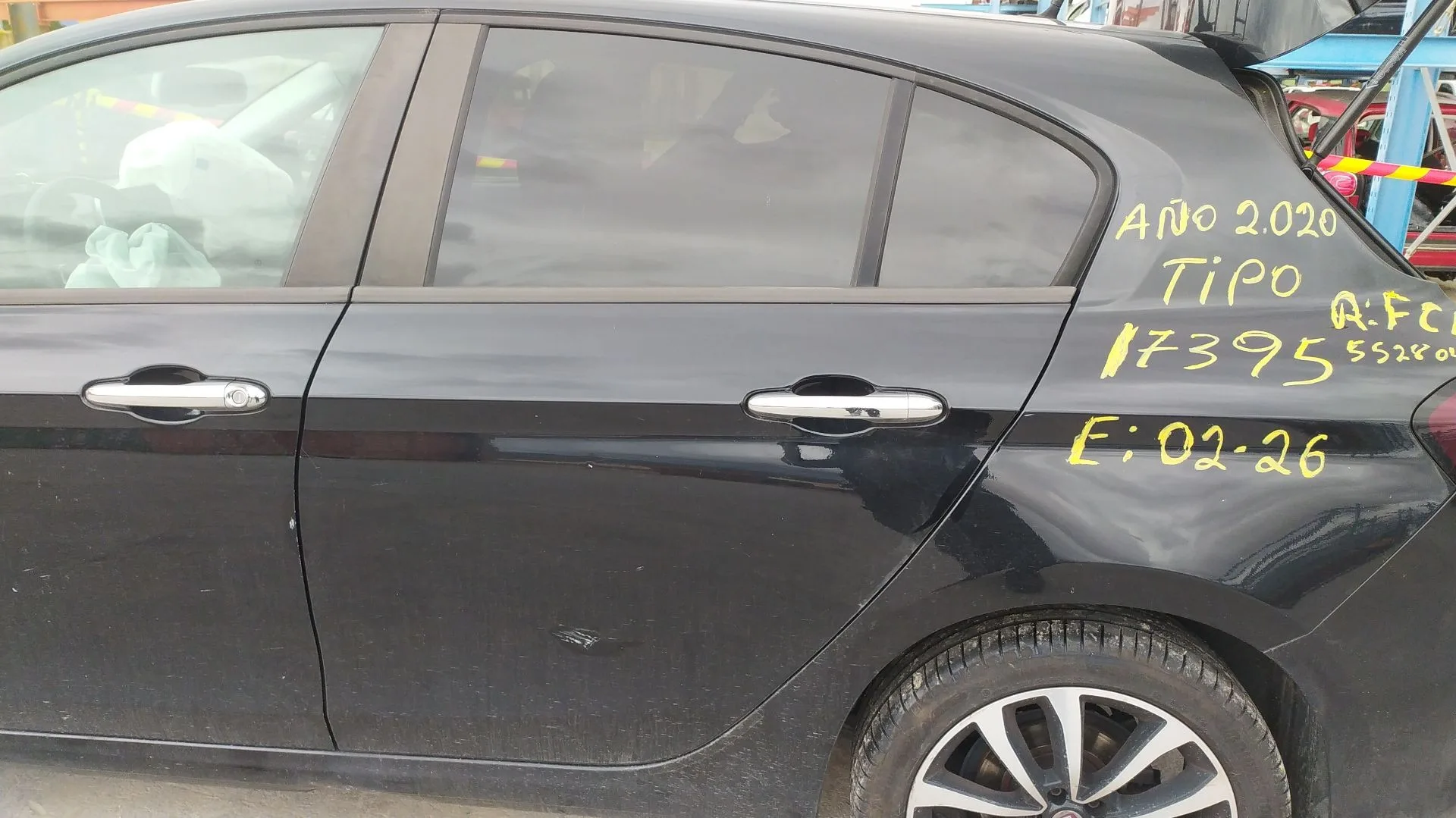 Puerta Trasera Izquierda para Fiat Tipo Hatchback (356_, 357_)
