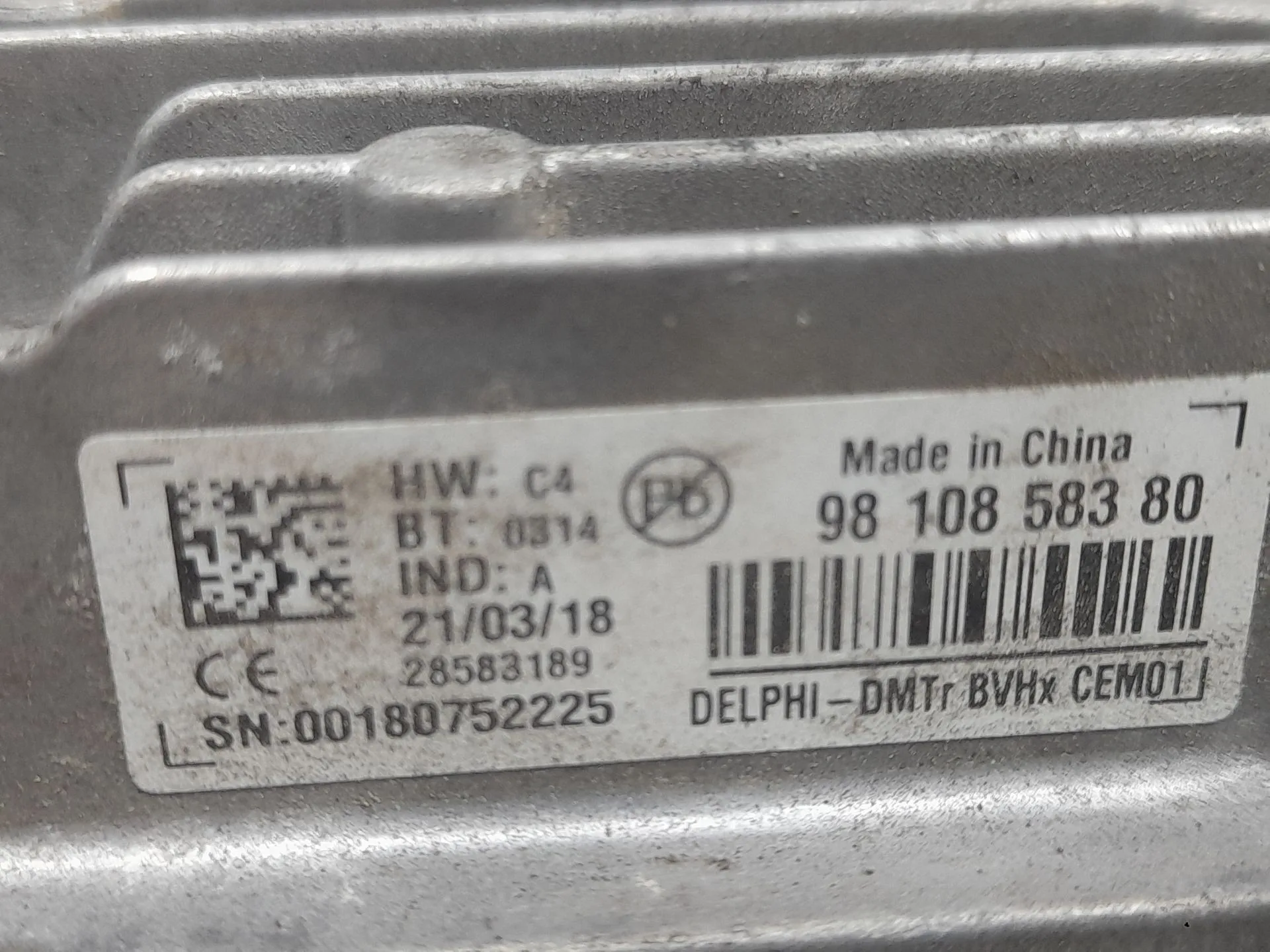 Centralita Start / Stop para Peugeot 3008