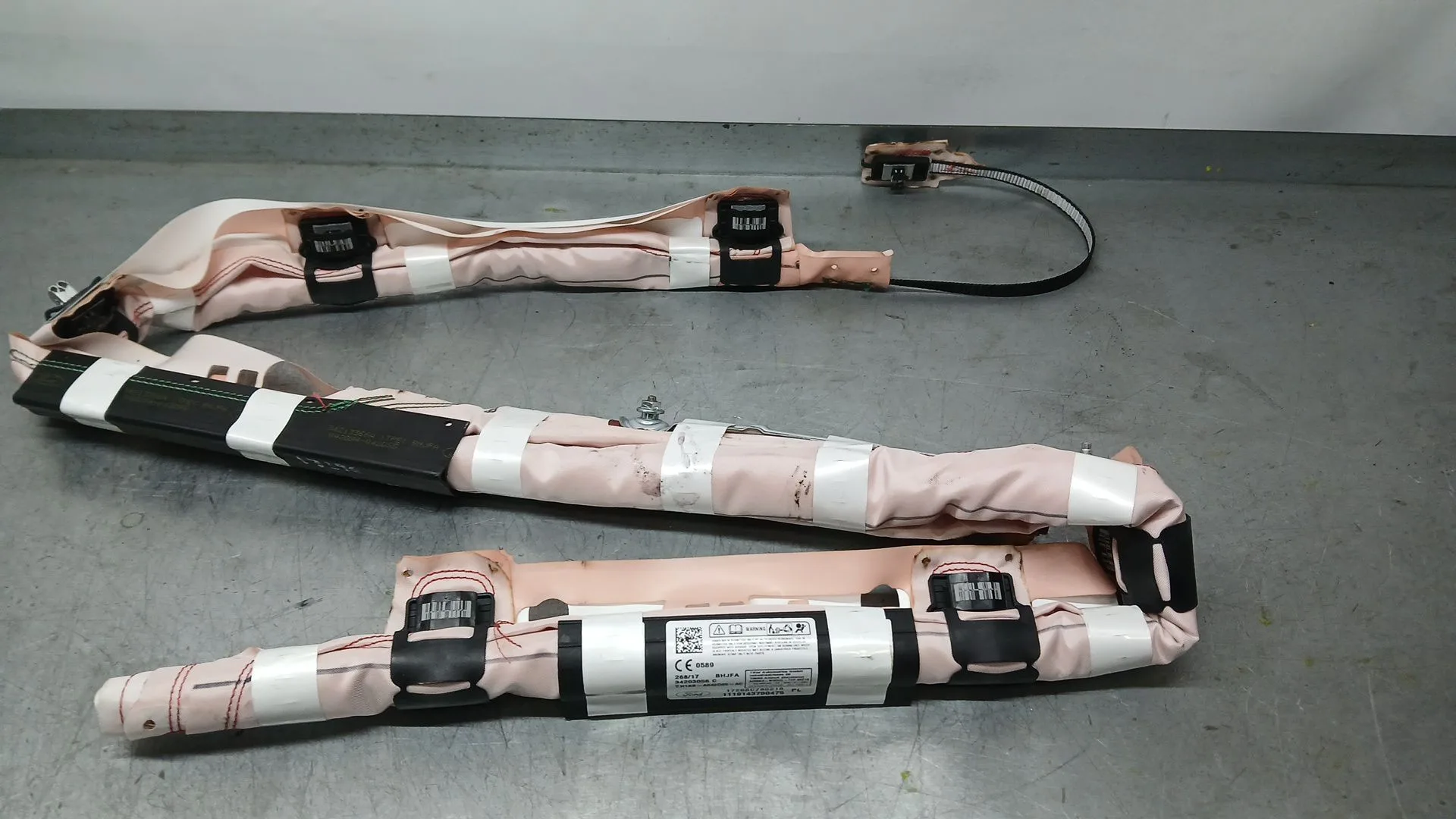 Airbag Cortina Delantero Izquierdo para Ford Fiesta Vii (Hj, Hf)
