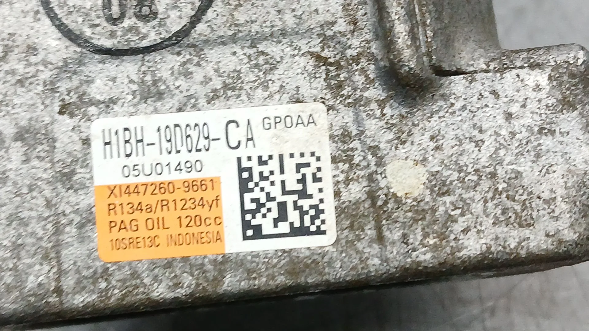 Compresor Aire Acondicionado para Ford Fiesta Vii (Hj, Hf)