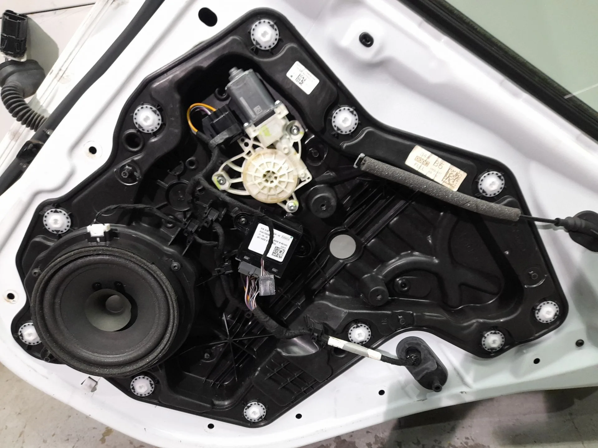 Elevalunas Trasero Derecho para Ford Fiesta Vii (Hj, Hf)