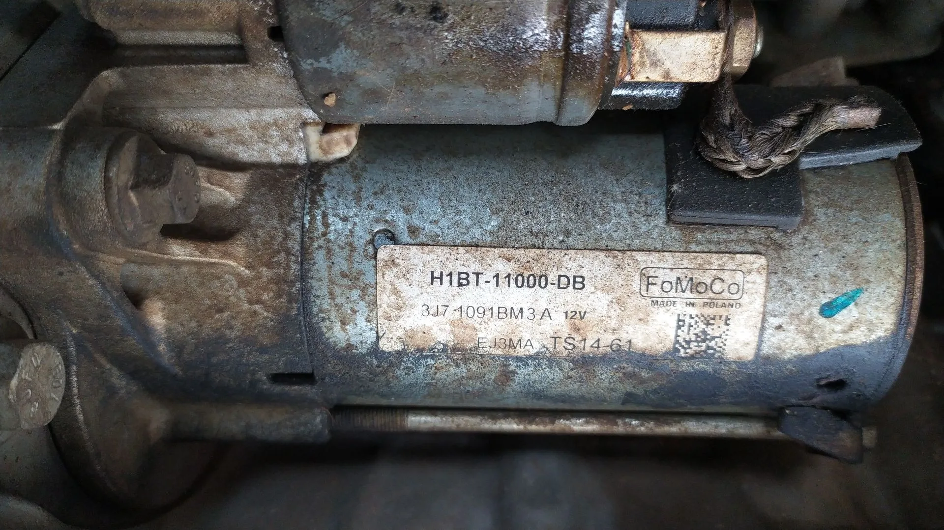 Motor Arranque para Ford Fiesta Vii (Hj, Hf)