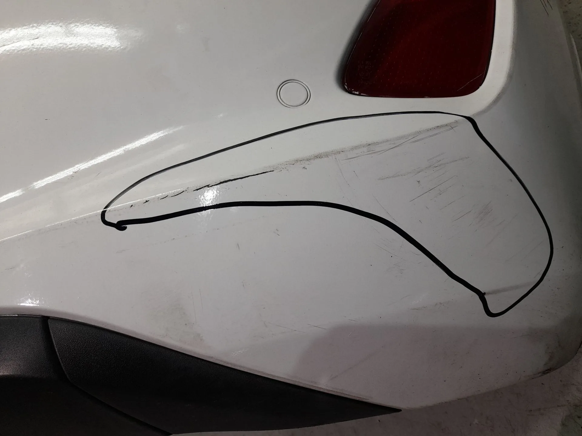 Paragolpes Trasero para Ford Fiesta Vii (Hj, Hf)