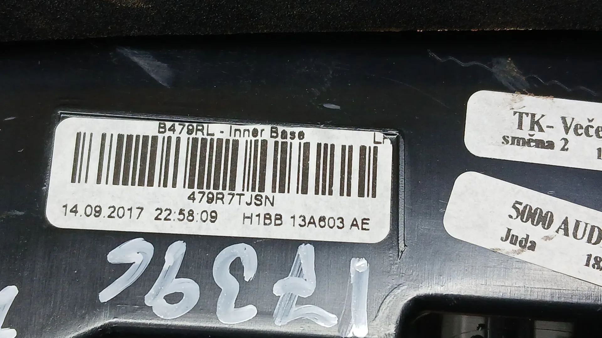Piloto Trasero Izquierdo Interior para Ford Fiesta Vii (Hj, Hf)