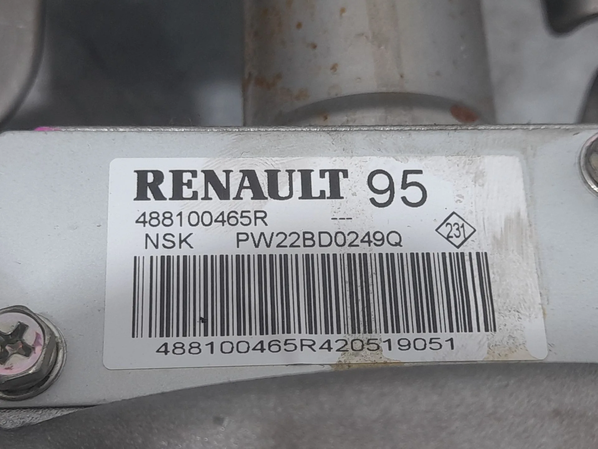 Columna Direccion para Renault Kadjar (Ha_, Hl_)