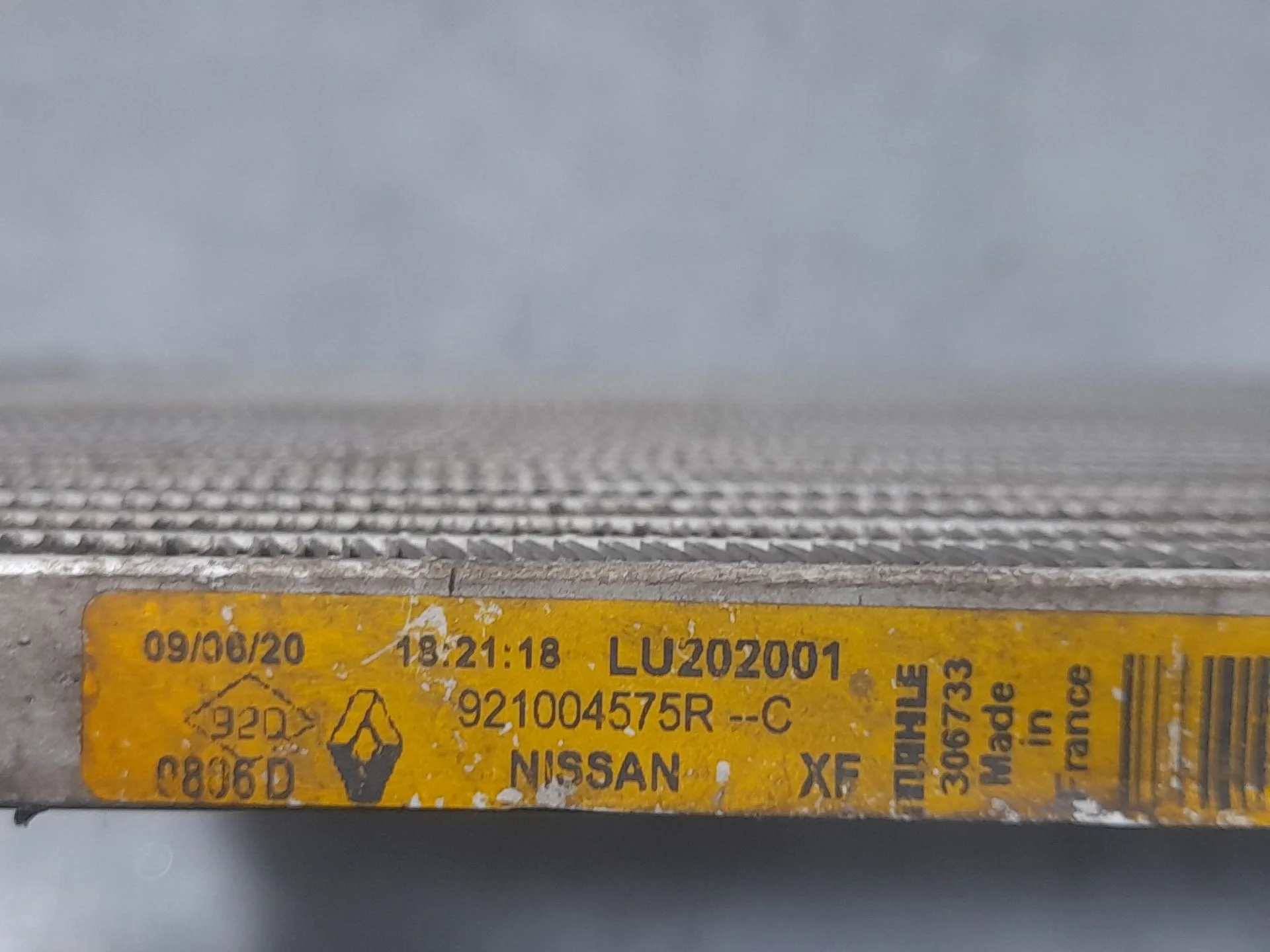 Condensador / Radiador Aire Acondicionado para Renault Kadjar (Ha_, Hl_)
